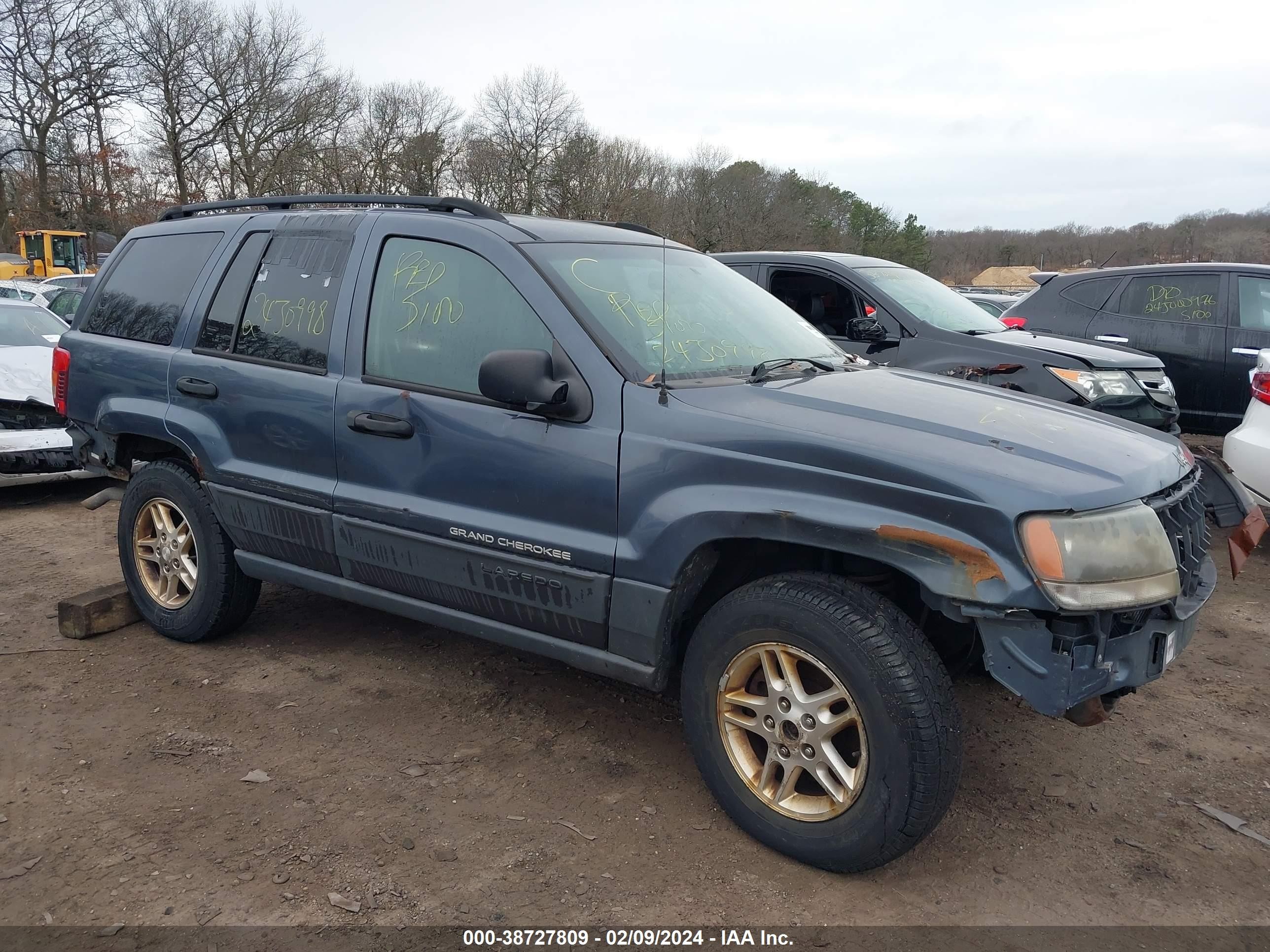 JEEP GRAND CHEROKEE 2003 1j4gw48s53c580496