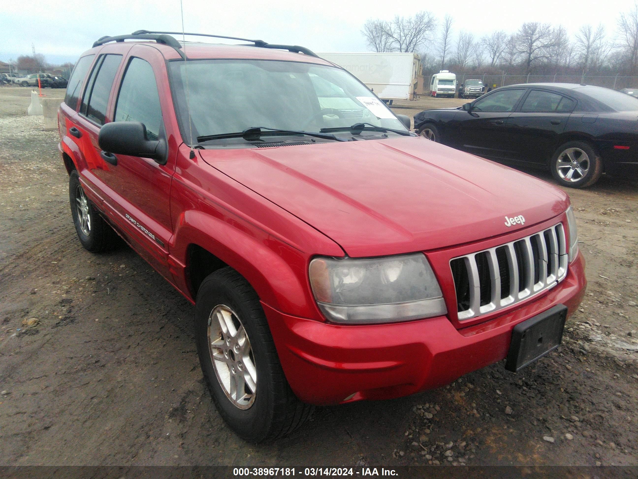 JEEP GRAND CHEROKEE 2004 1j4gw48s54c138769