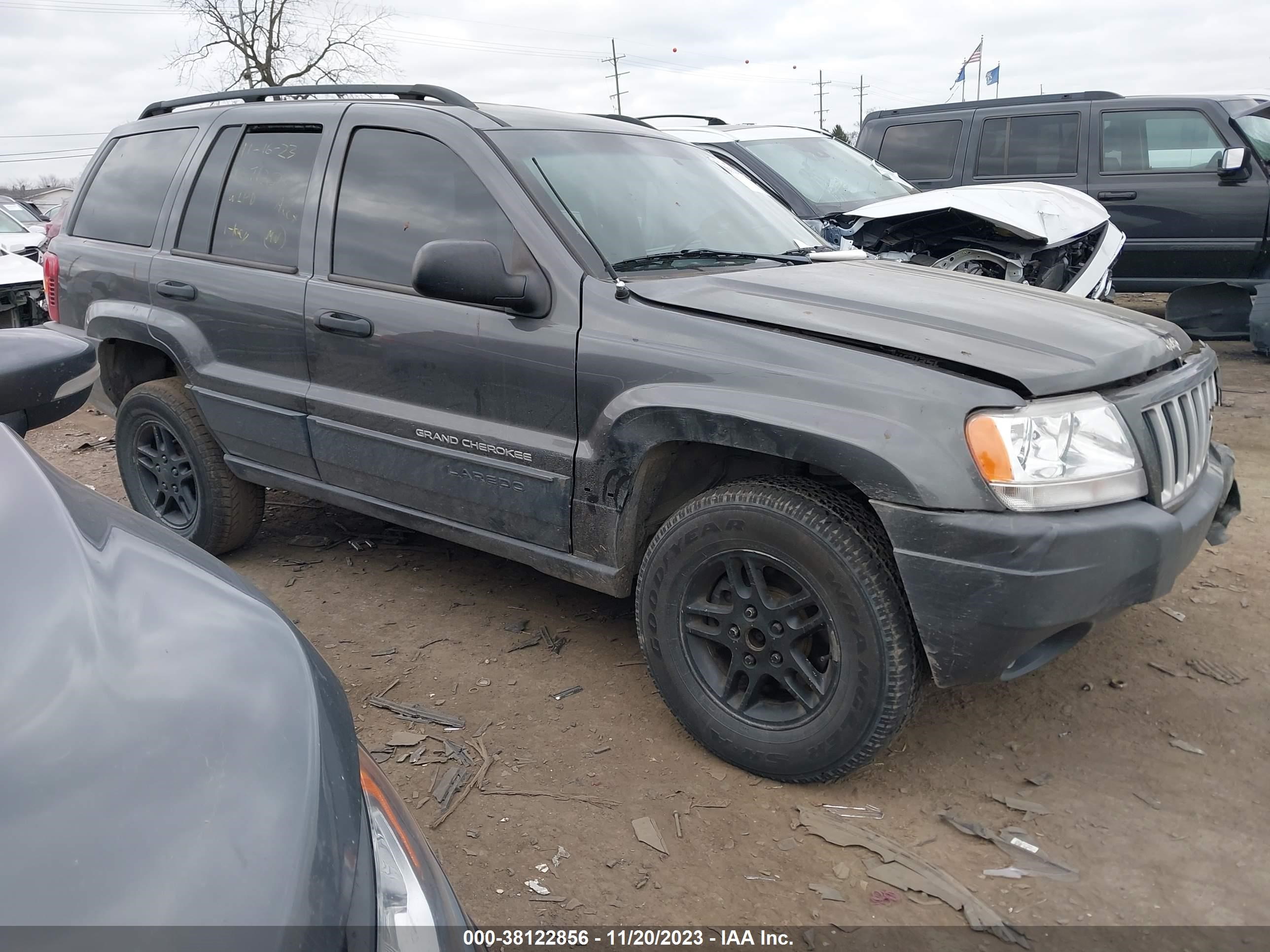 JEEP GRAND CHEROKEE 2004 1j4gw48s64c127120