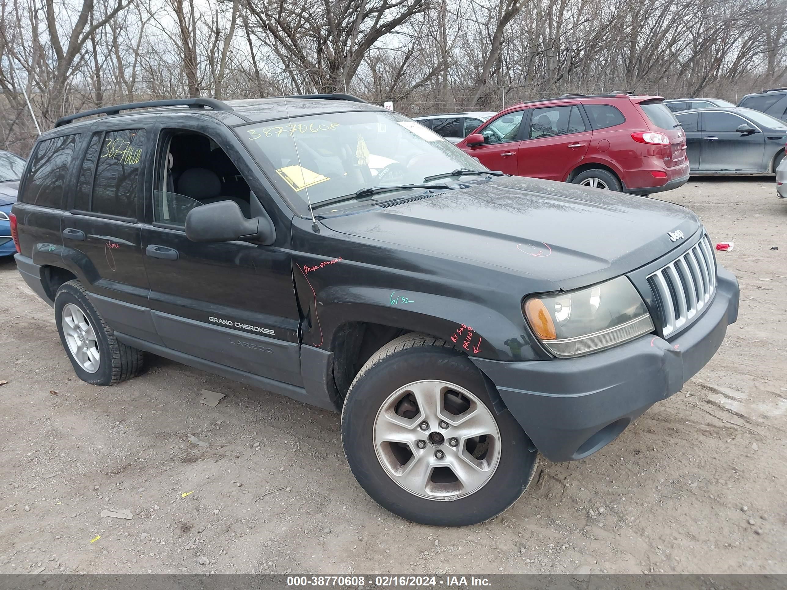 JEEP GRAND CHEROKEE 2004 1j4gw48s74c128499