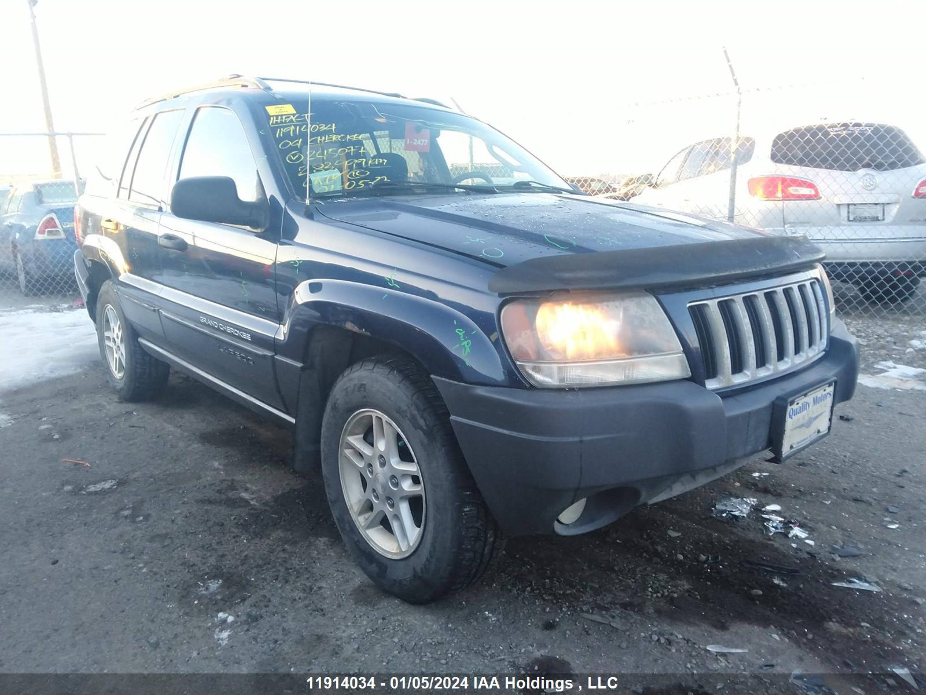 JEEP GRAND CHEROKEE 2004 1j4gw48s74c245077