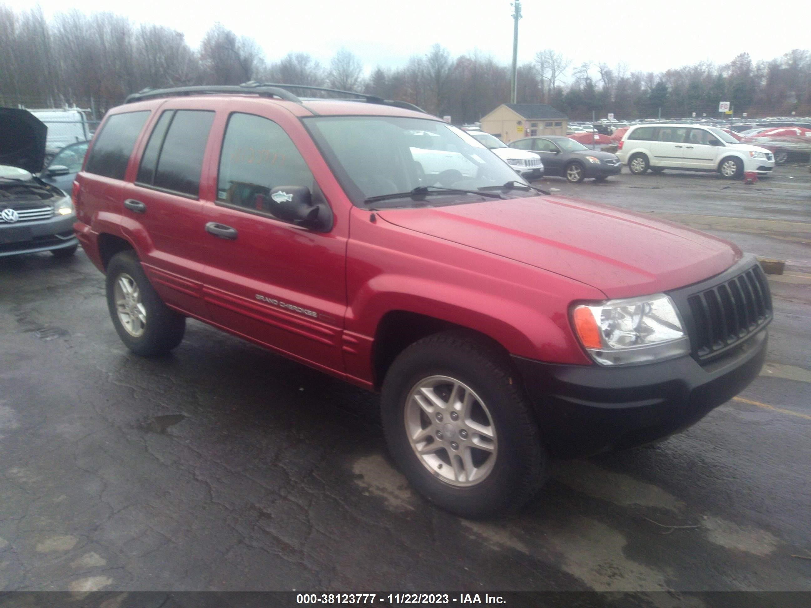 JEEP GRAND CHEROKEE 2004 1j4gw48s74c383766