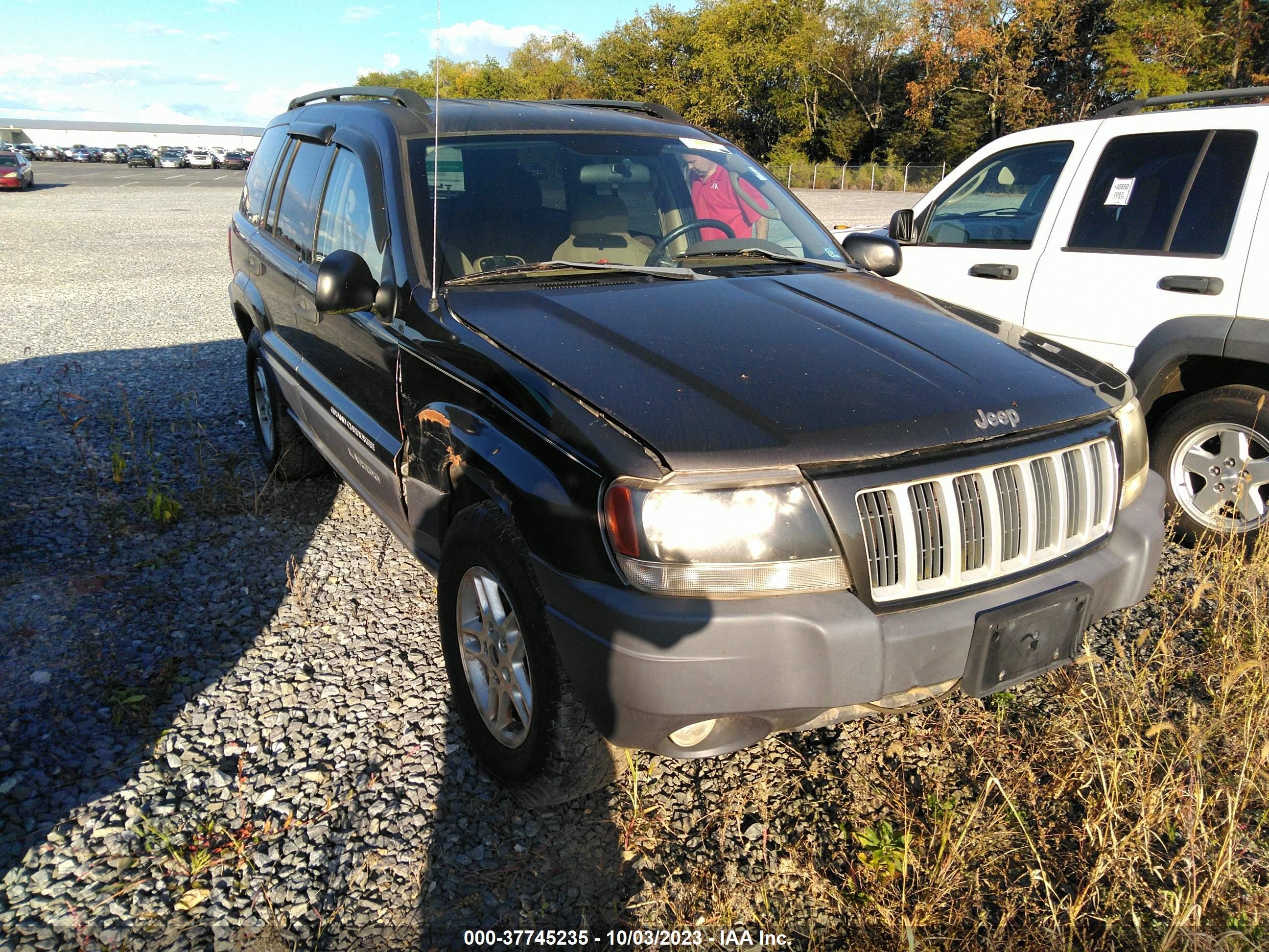 JEEP GRAND CHEROKEE 2004 1j4gw48s74c391527