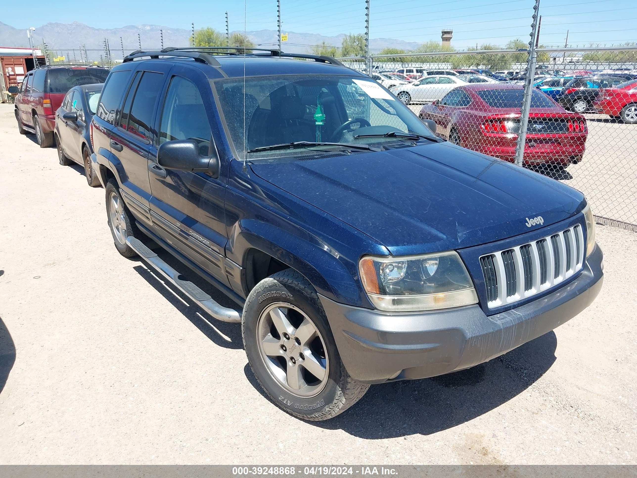 JEEP GRAND CHEROKEE 2004 1j4gw48s74c420105