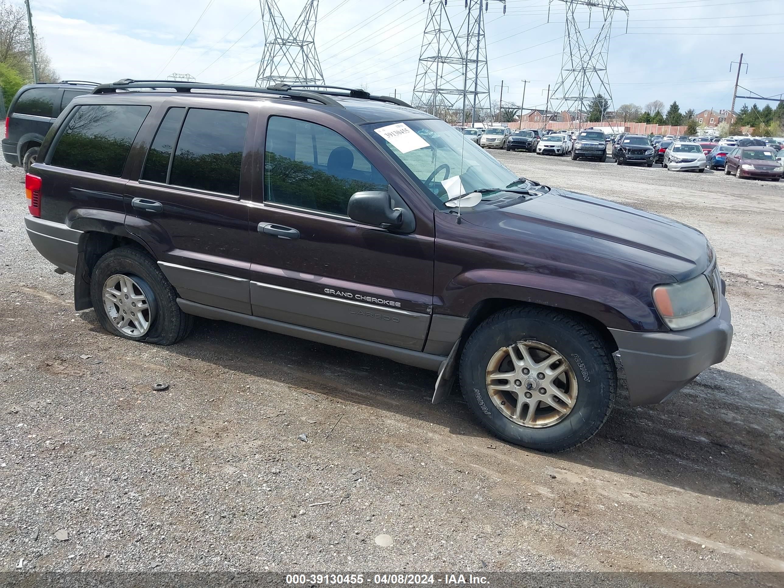 JEEP GRAND CHEROKEE 2004 1j4gw48s84c266536