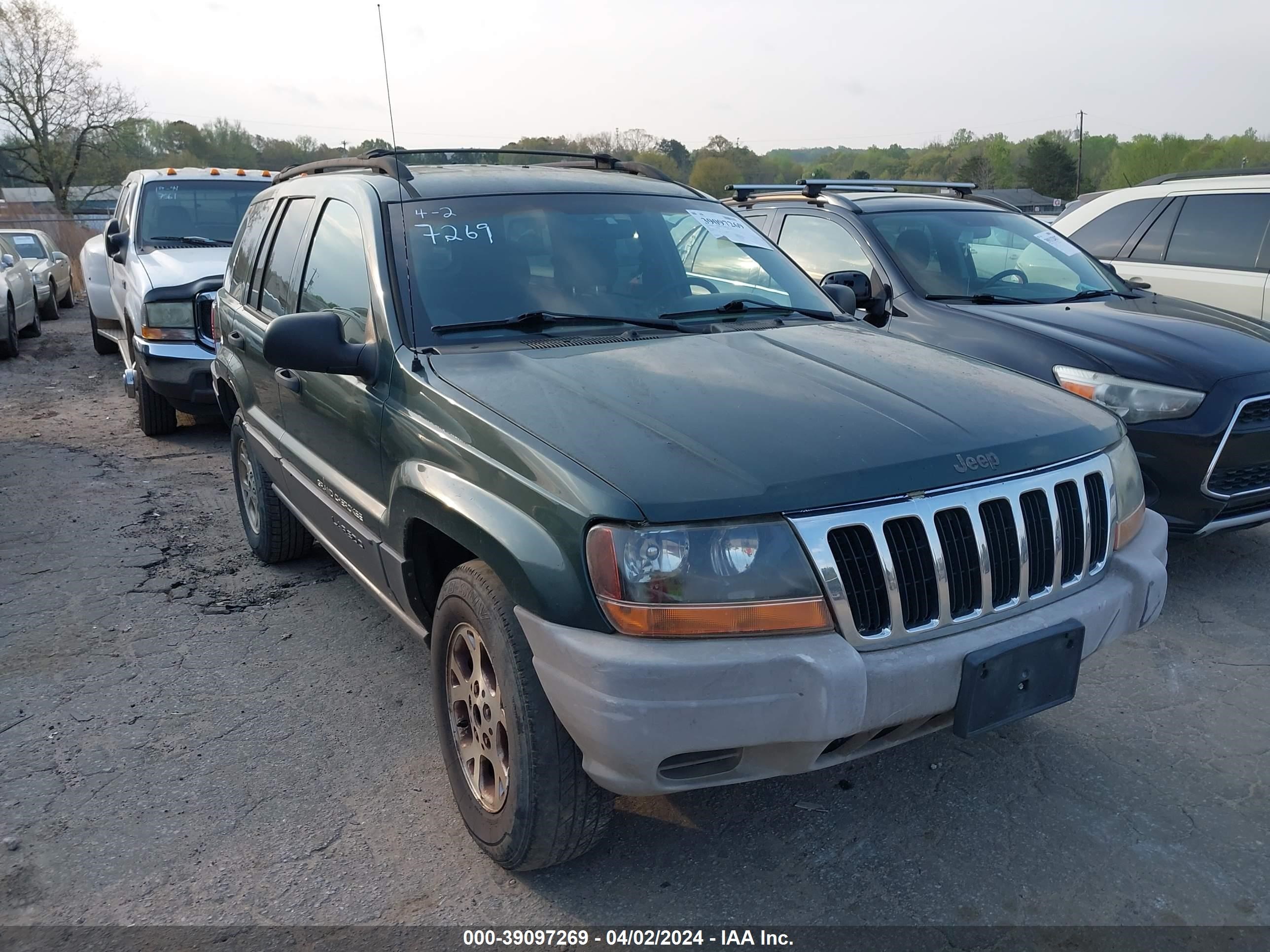 JEEP GRAND CHEROKEE 2001 1j4gw48s91c622228