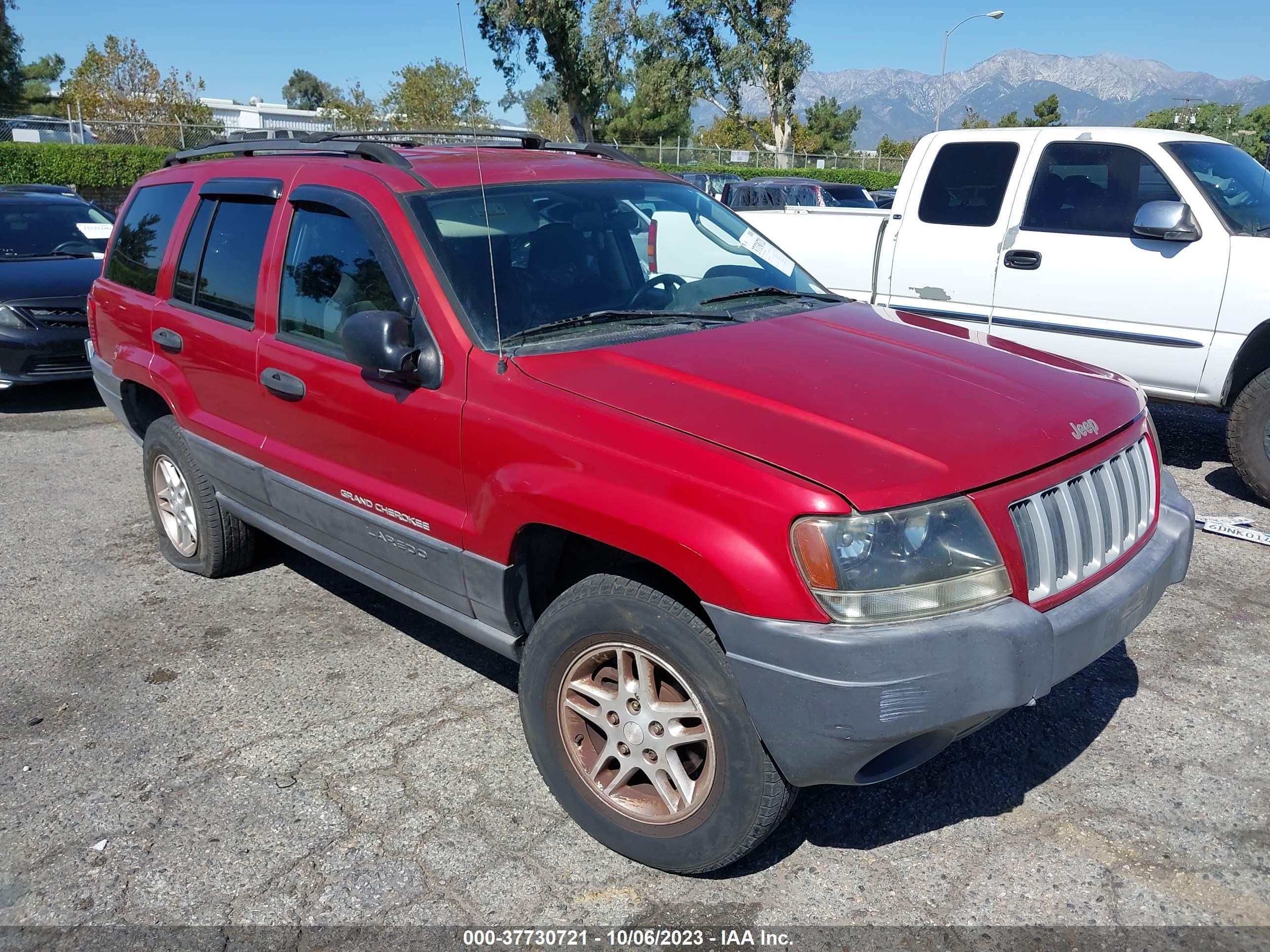 JEEP GRAND CHEROKEE 2004 1j4gw48s94c122669