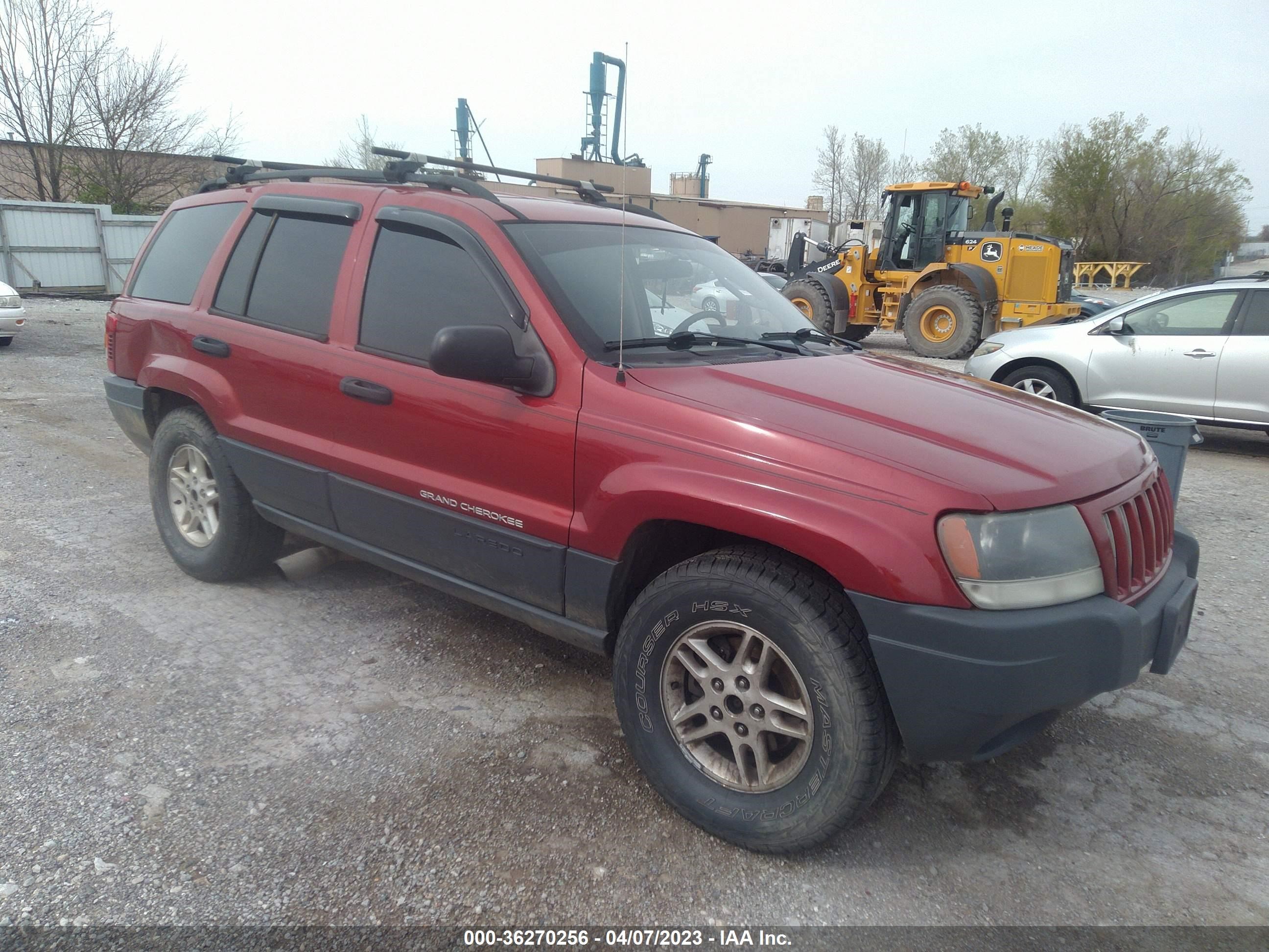 JEEP GRAND CHEROKEE 2004 1j4gw48s94c186582