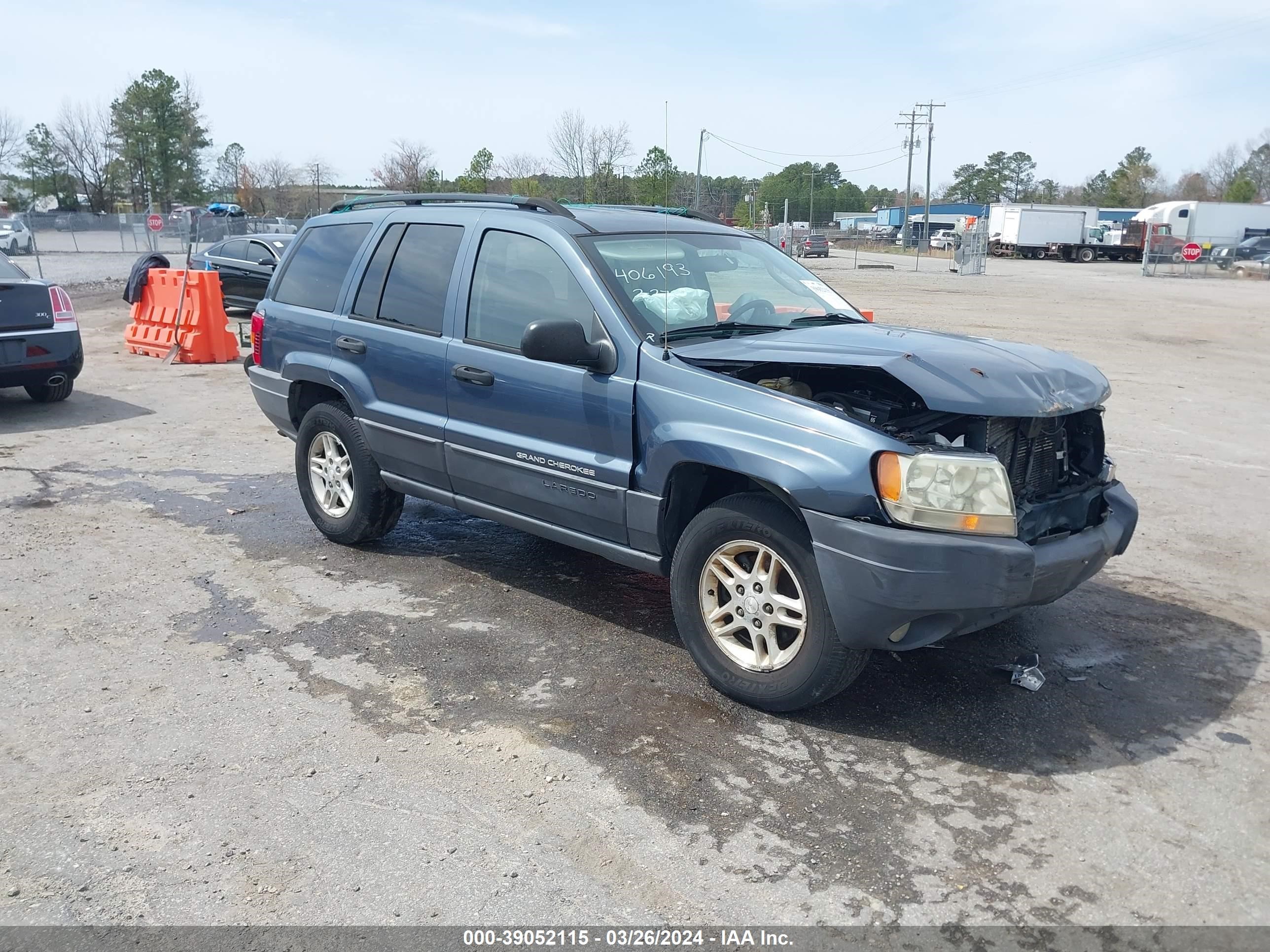 JEEP GRAND CHEROKEE 2004 1j4gw48s94c241371