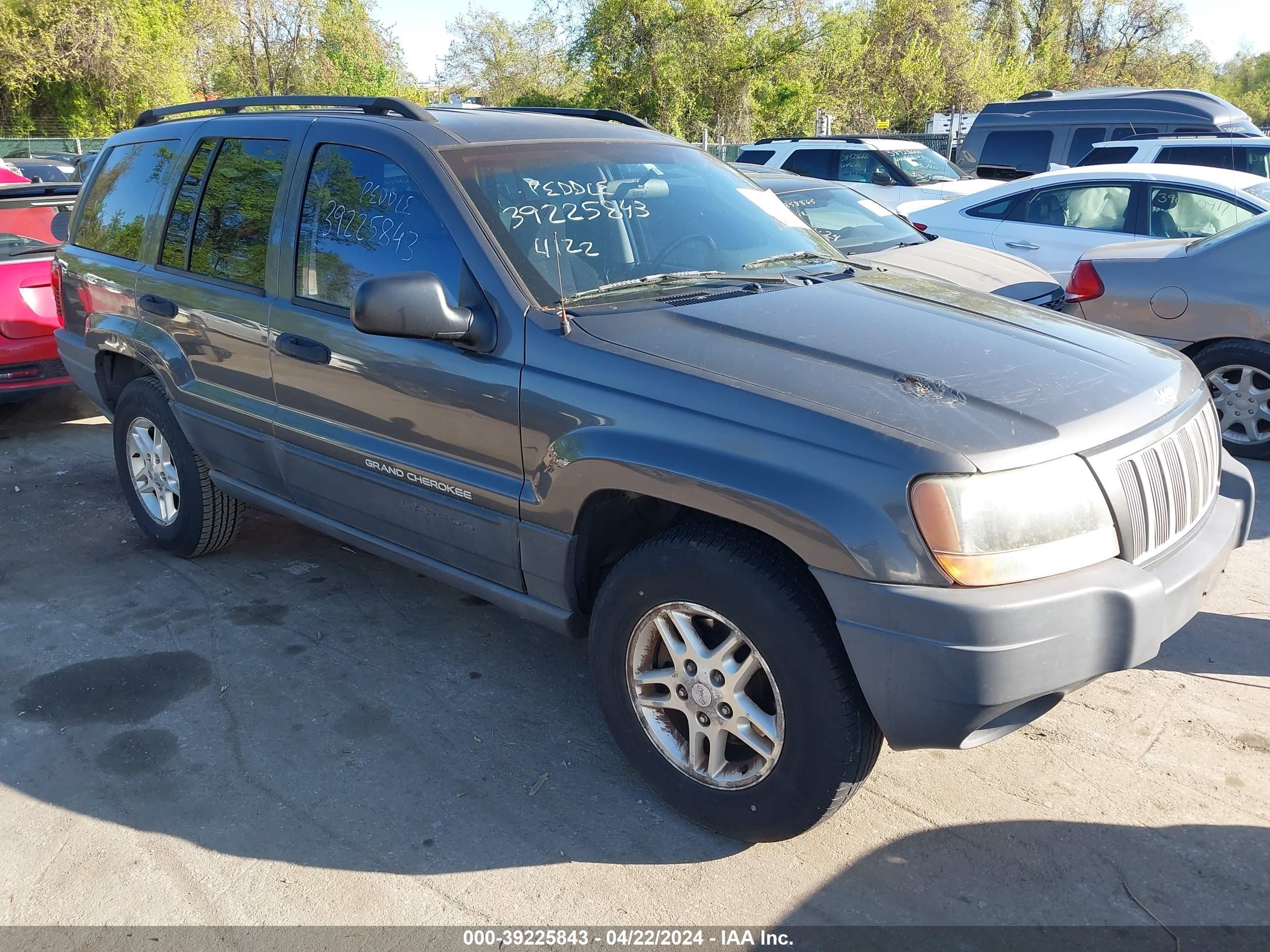 JEEP GRAND CHEROKEE 2004 1j4gw48s94c244500