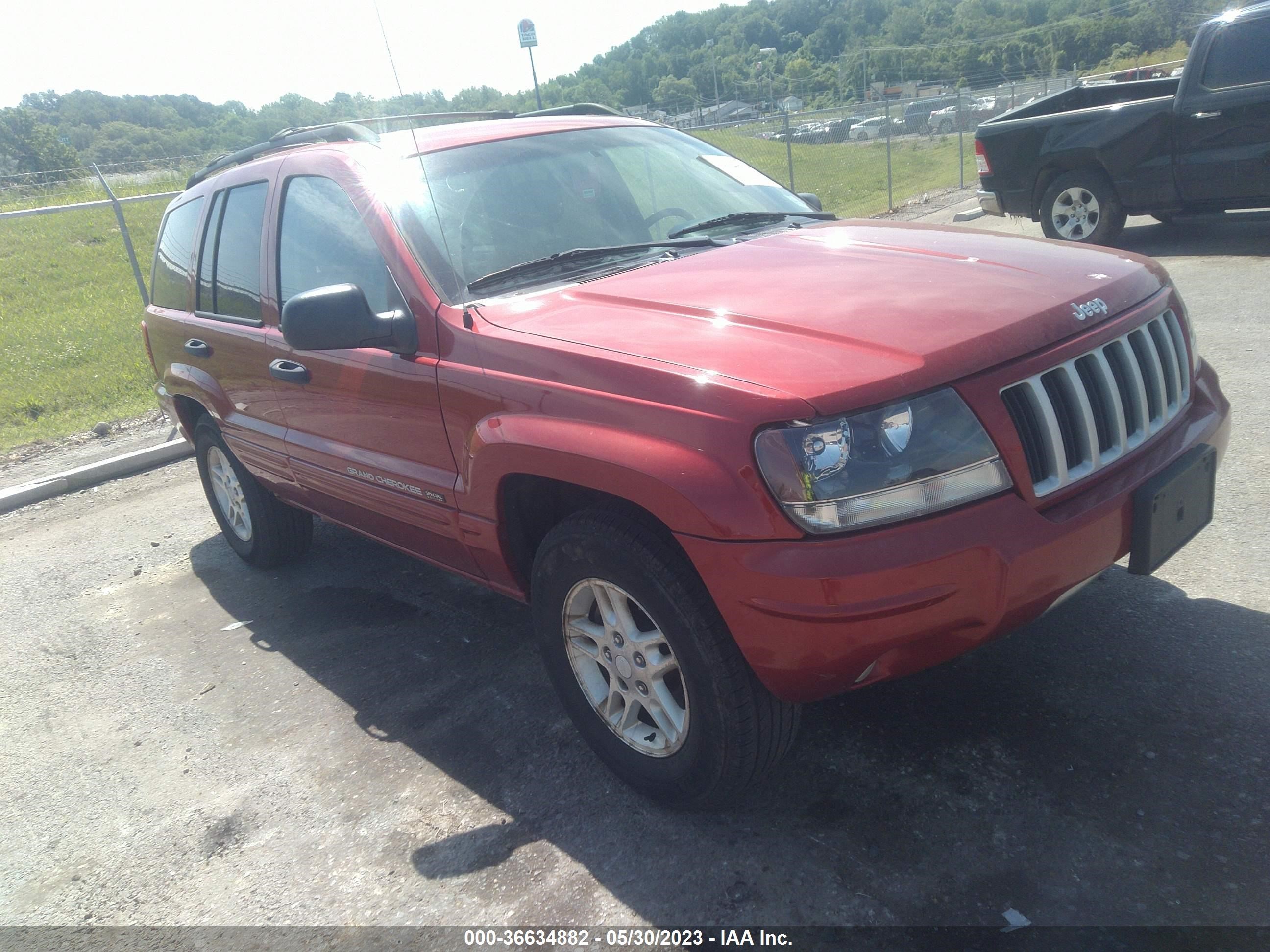 JEEP GRAND CHEROKEE 2004 1j4gw48s94c315212