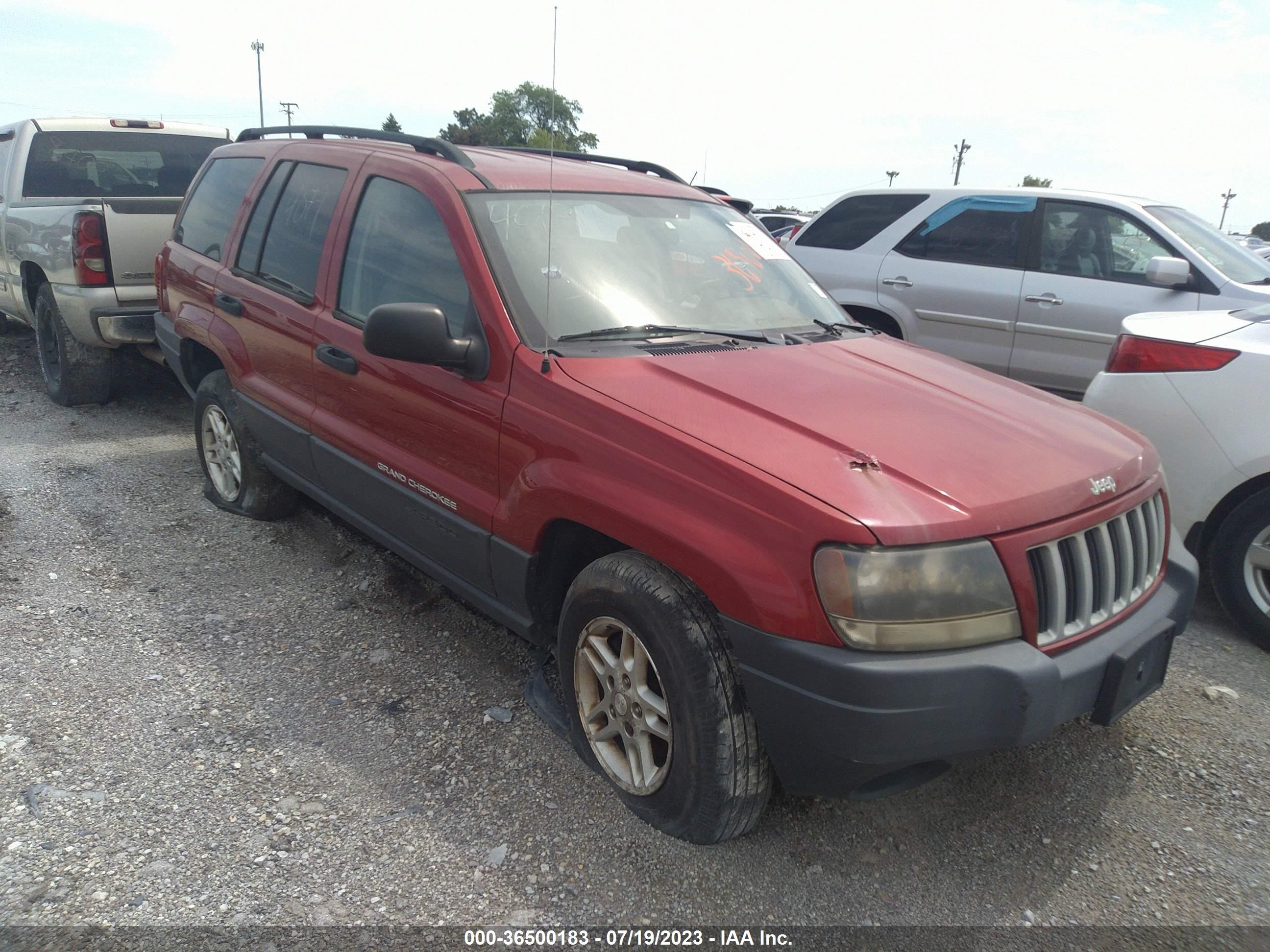 JEEP GRAND CHEROKEE 2004 1j4gw48sx4c160475