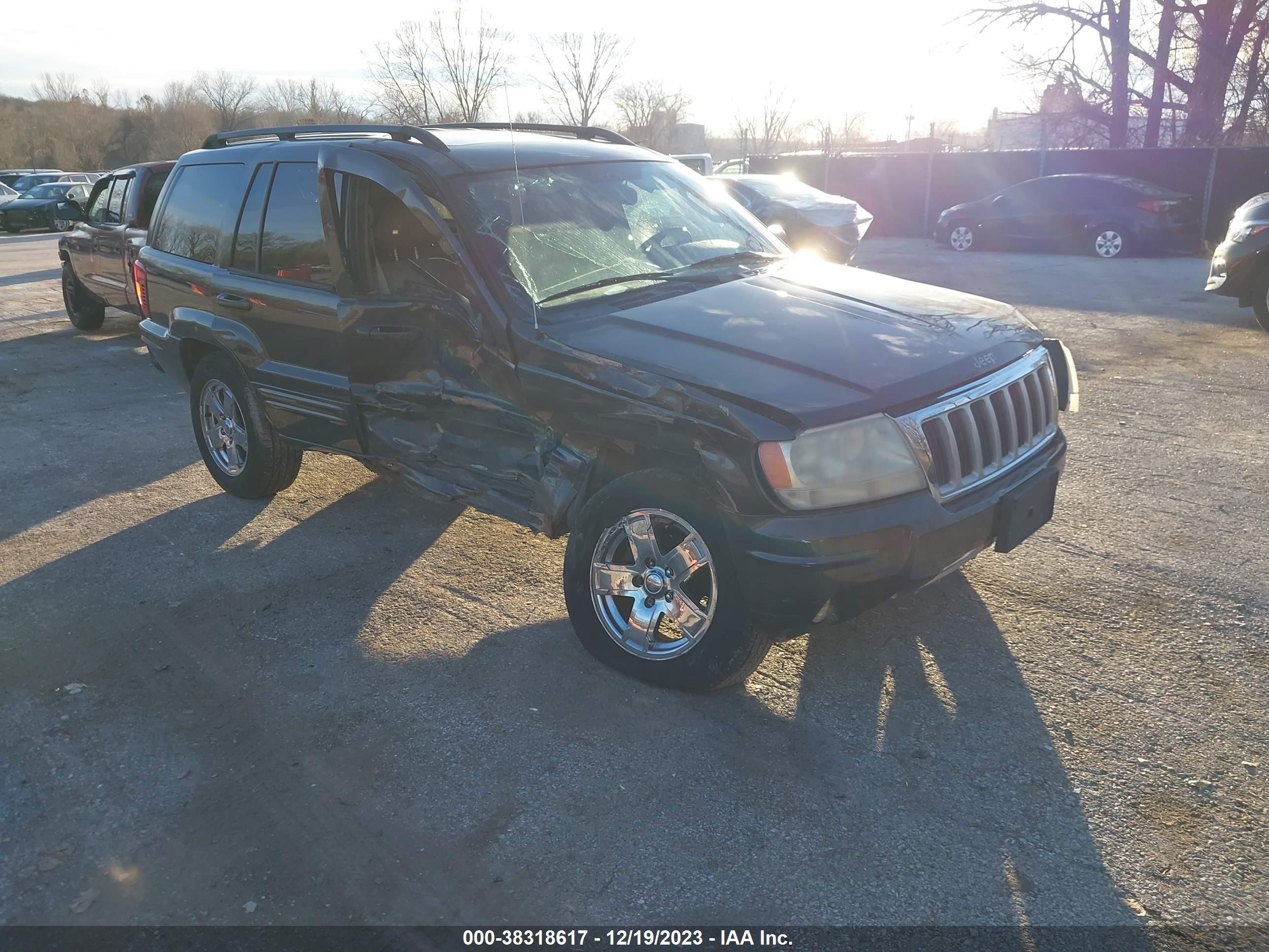 JEEP GRAND CHEROKEE 2004 1j4gw58j64c368916