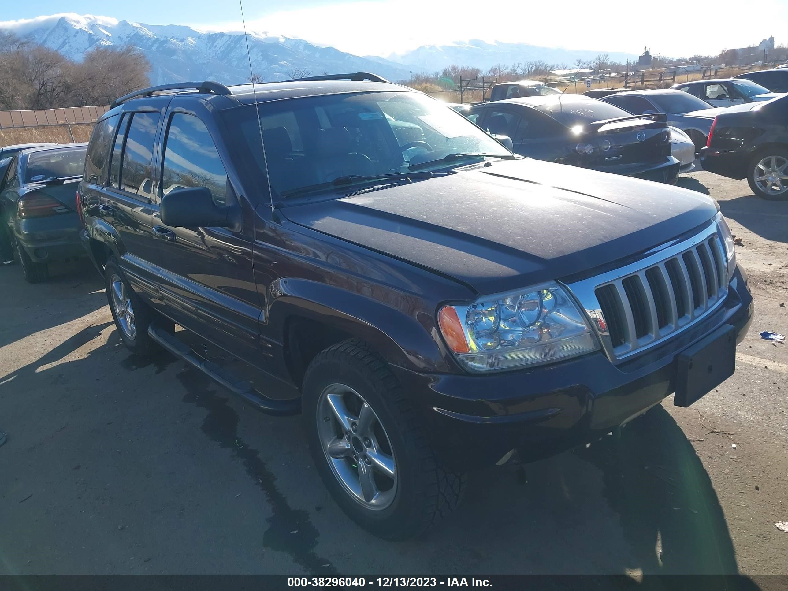 JEEP GRAND CHEROKEE 2004 1j4gw58j84c124331