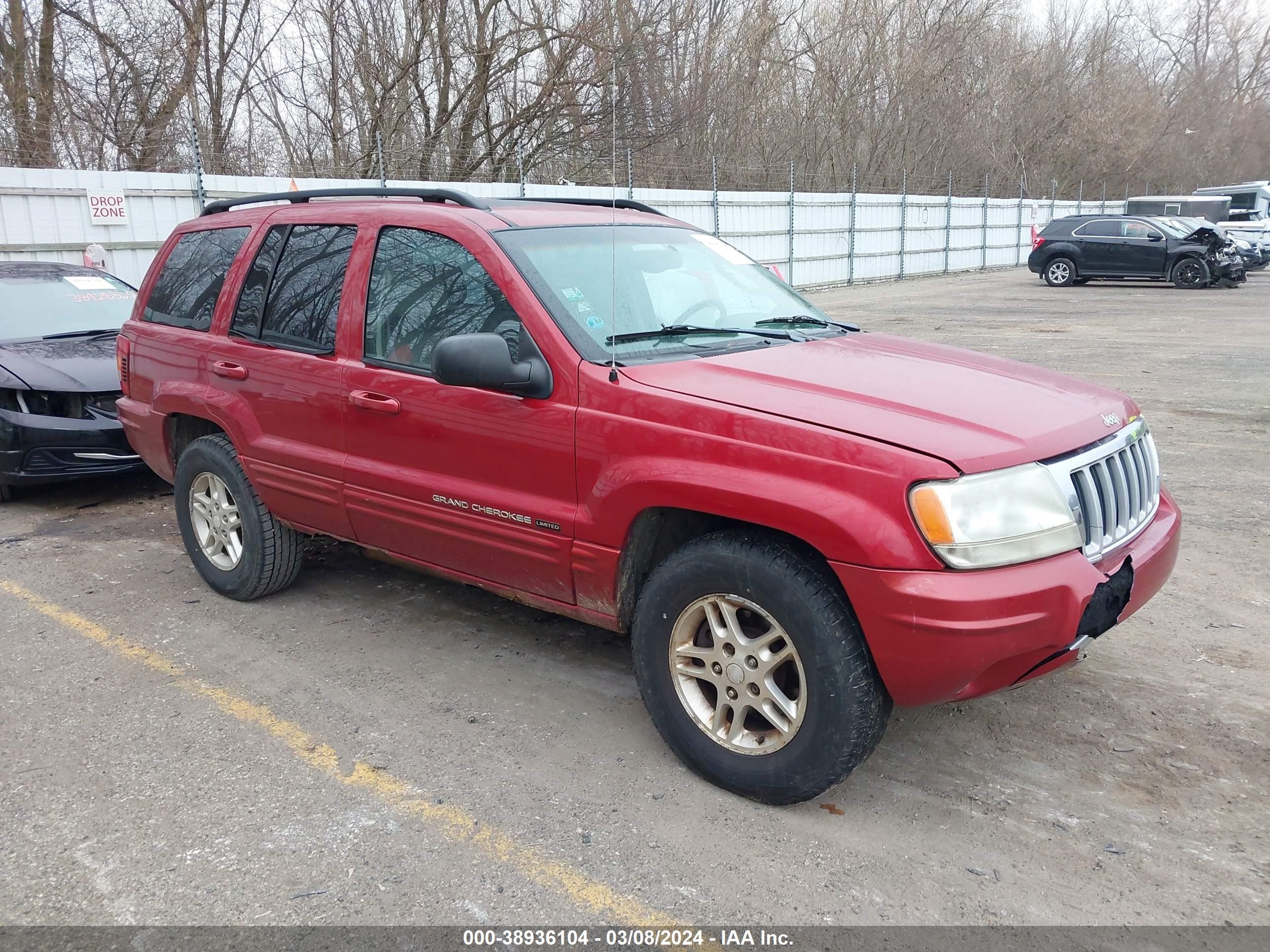 JEEP GRAND CHEROKEE 2004 1j4gw58j84c318793