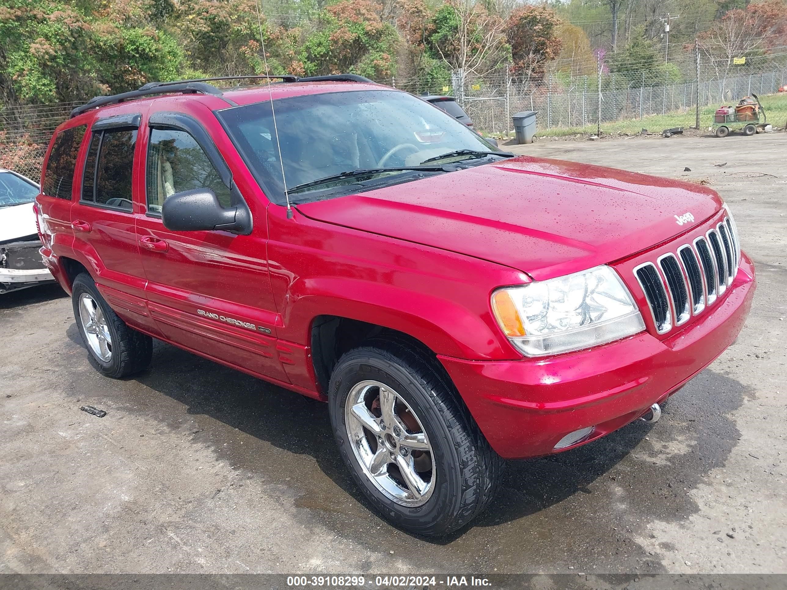 JEEP GRAND CHEROKEE 2001 1j4gw58n01c679353