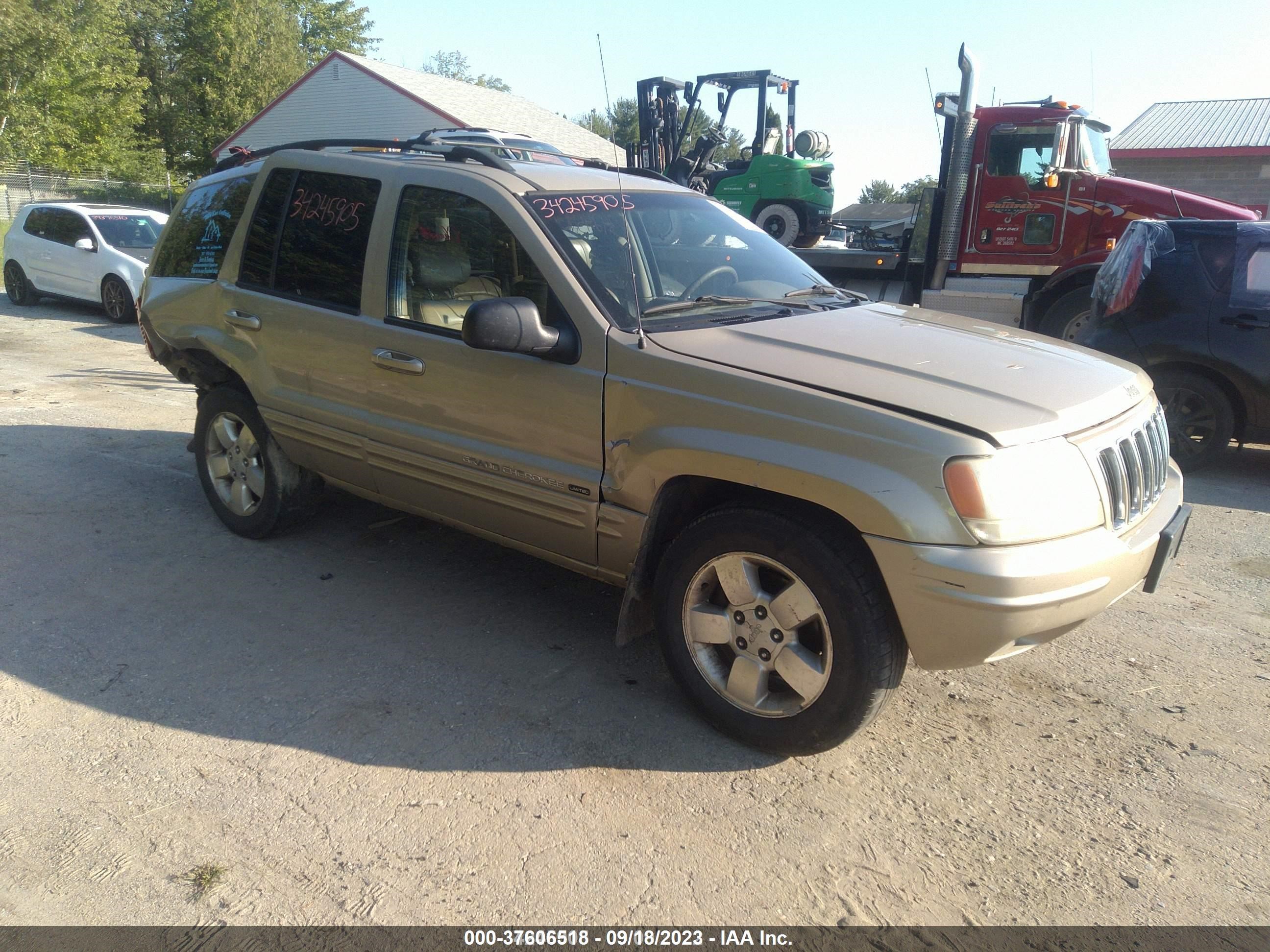 JEEP GRAND CHEROKEE 2001 1j4gw58n01c683709