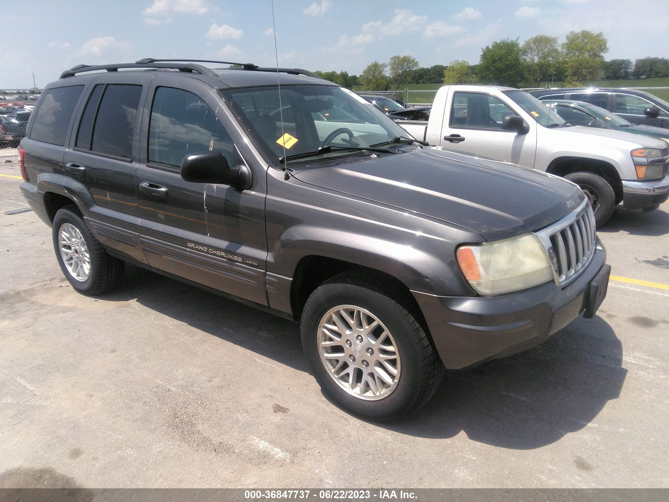 JEEP GRAND CHEROKEE 2004 1j4gw58n04c251674