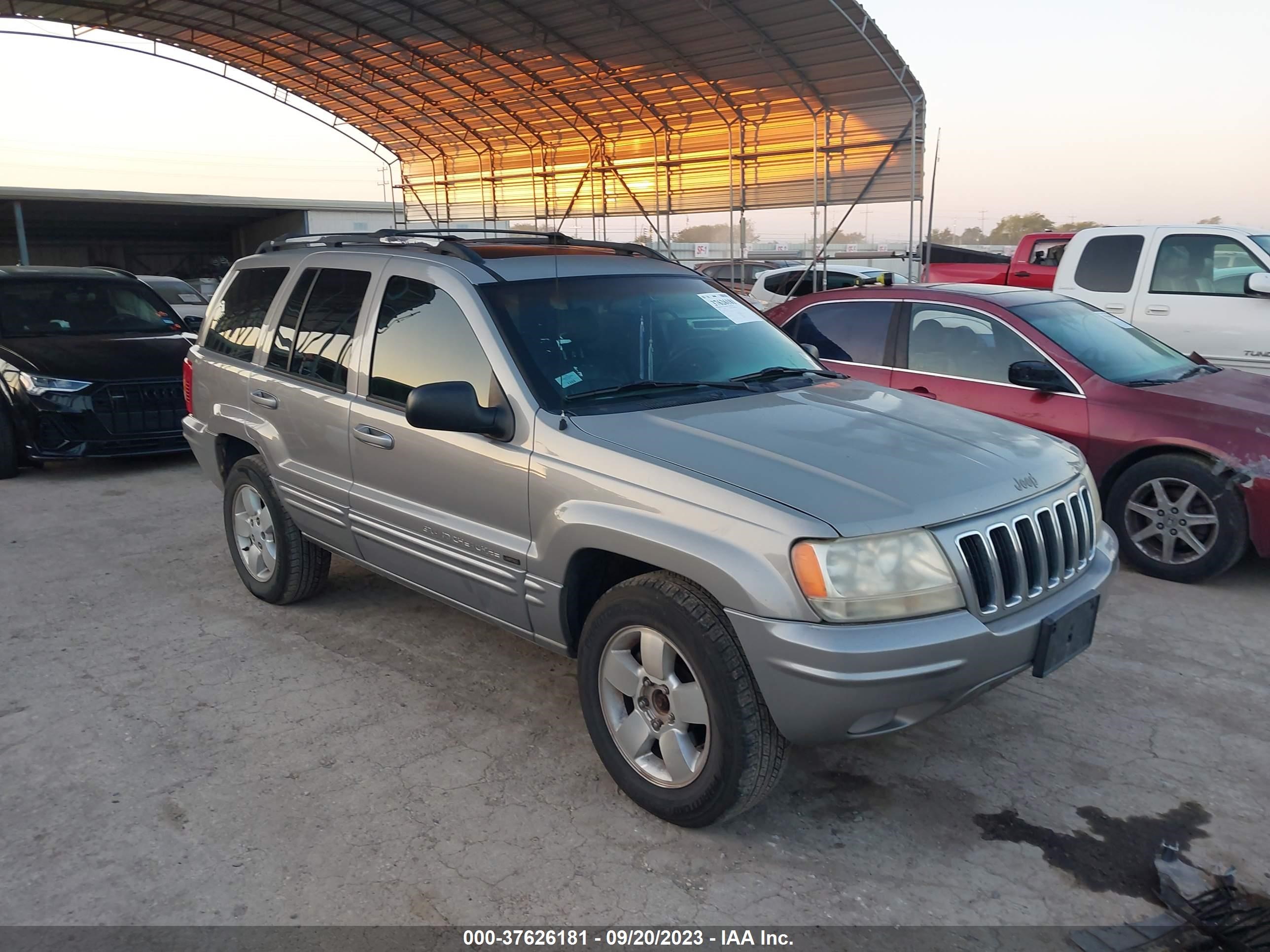 JEEP GRAND CHEROKEE 2001 1j4gw58n11c514377