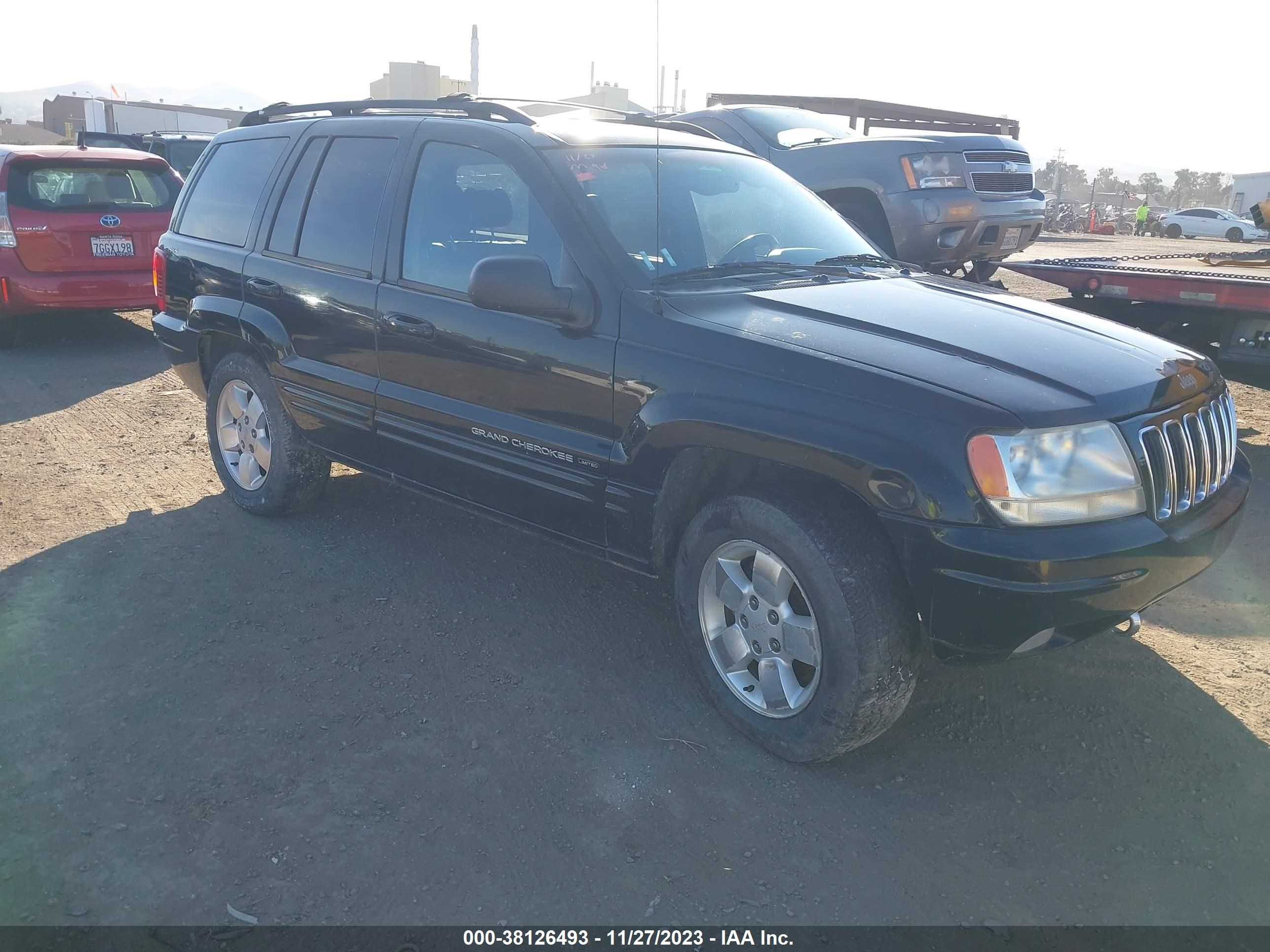 JEEP GRAND CHEROKEE 2001 1j4gw58n11c597163