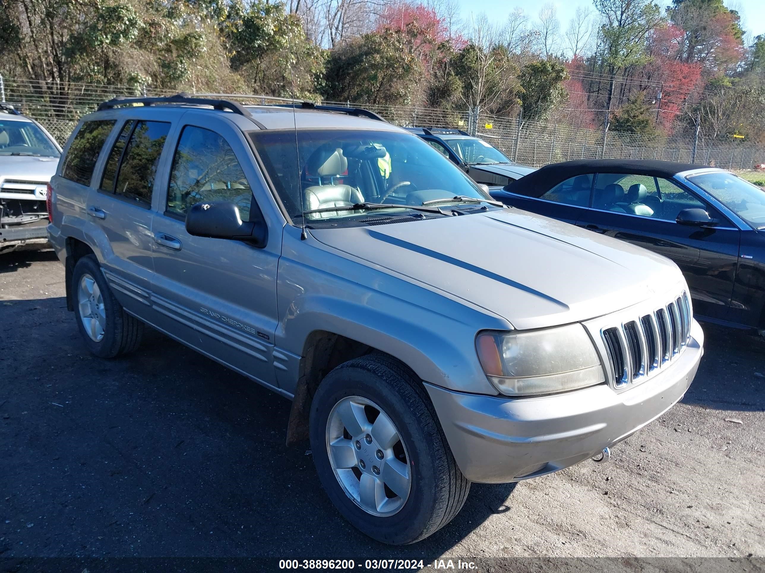 JEEP GRAND CHEROKEE 2001 1j4gw58n11c670919