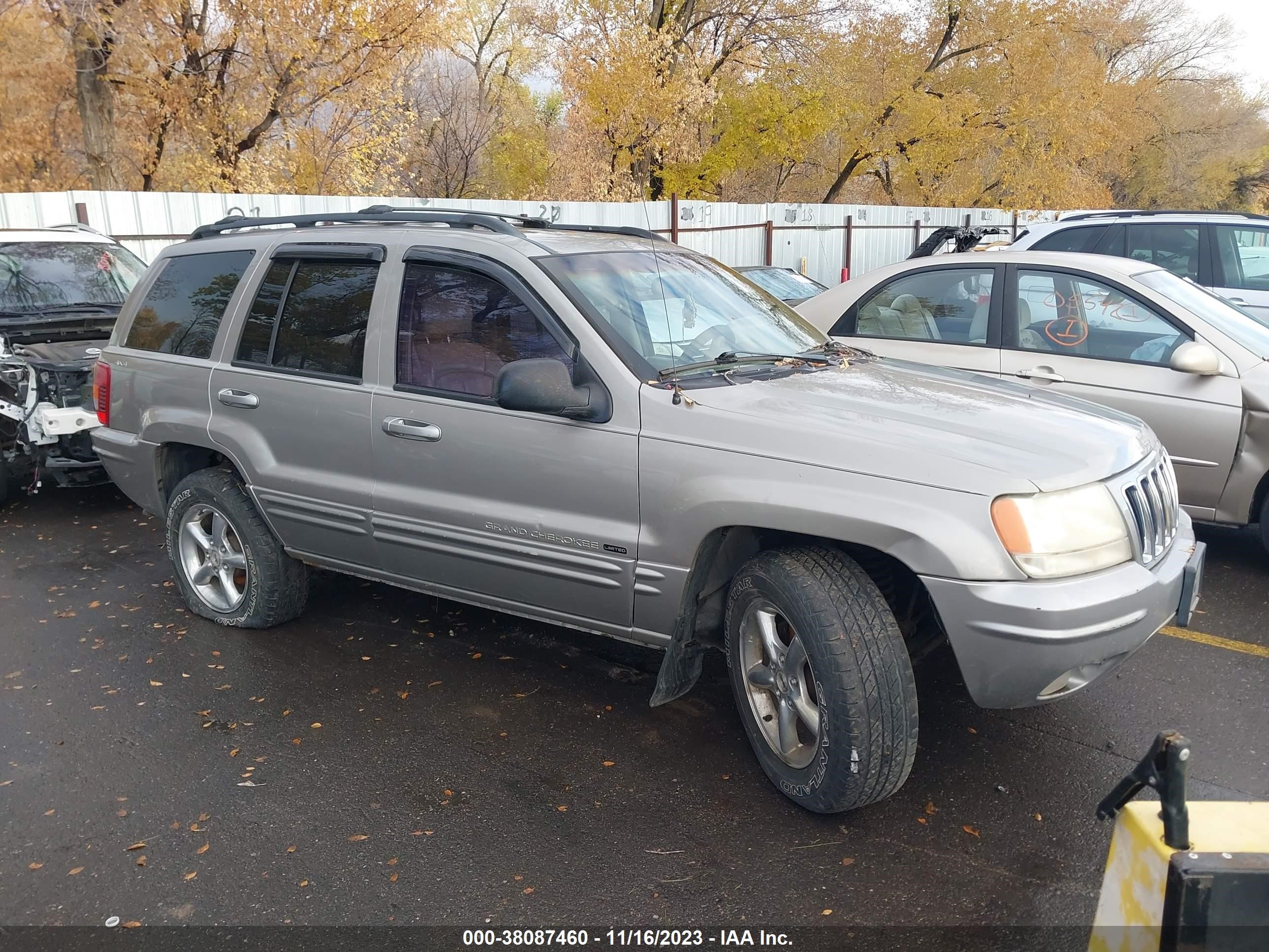 JEEP GRAND CHEROKEE 2001 1j4gw58n11c713350