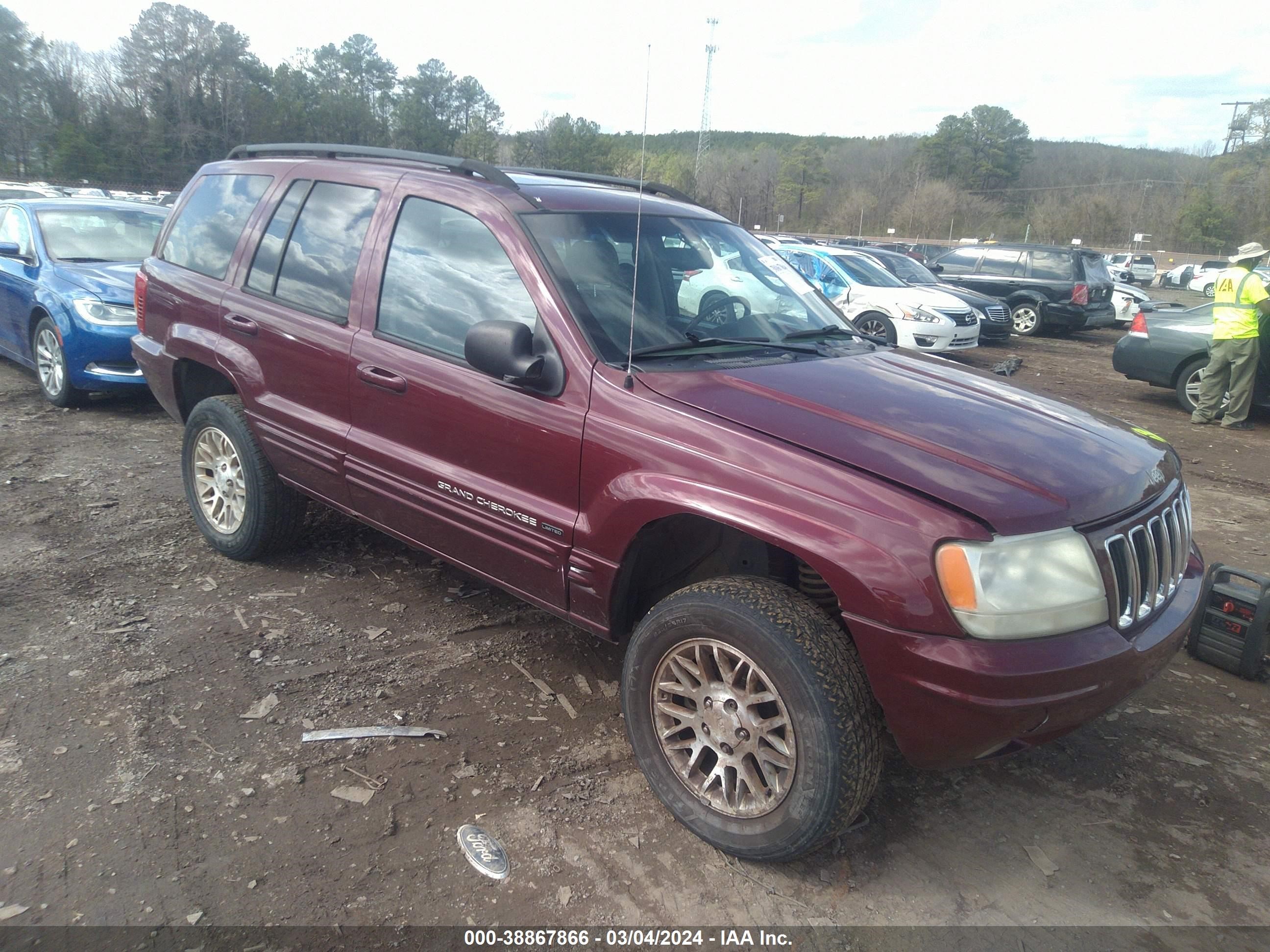 JEEP GRAND CHEROKEE 2002 1j4gw58n12c330963