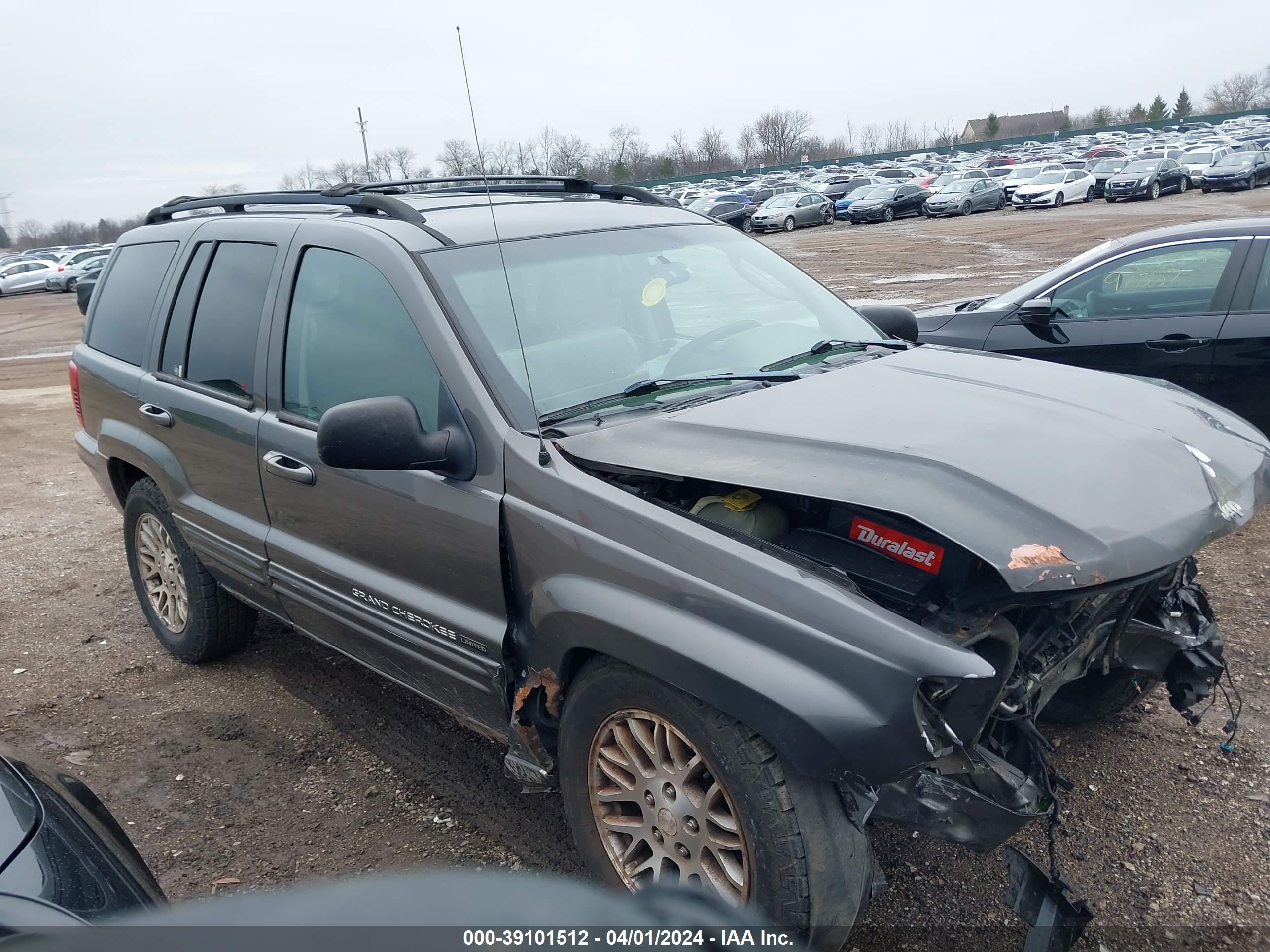 JEEP GRAND CHEROKEE 2004 1j4gw58n14c411240