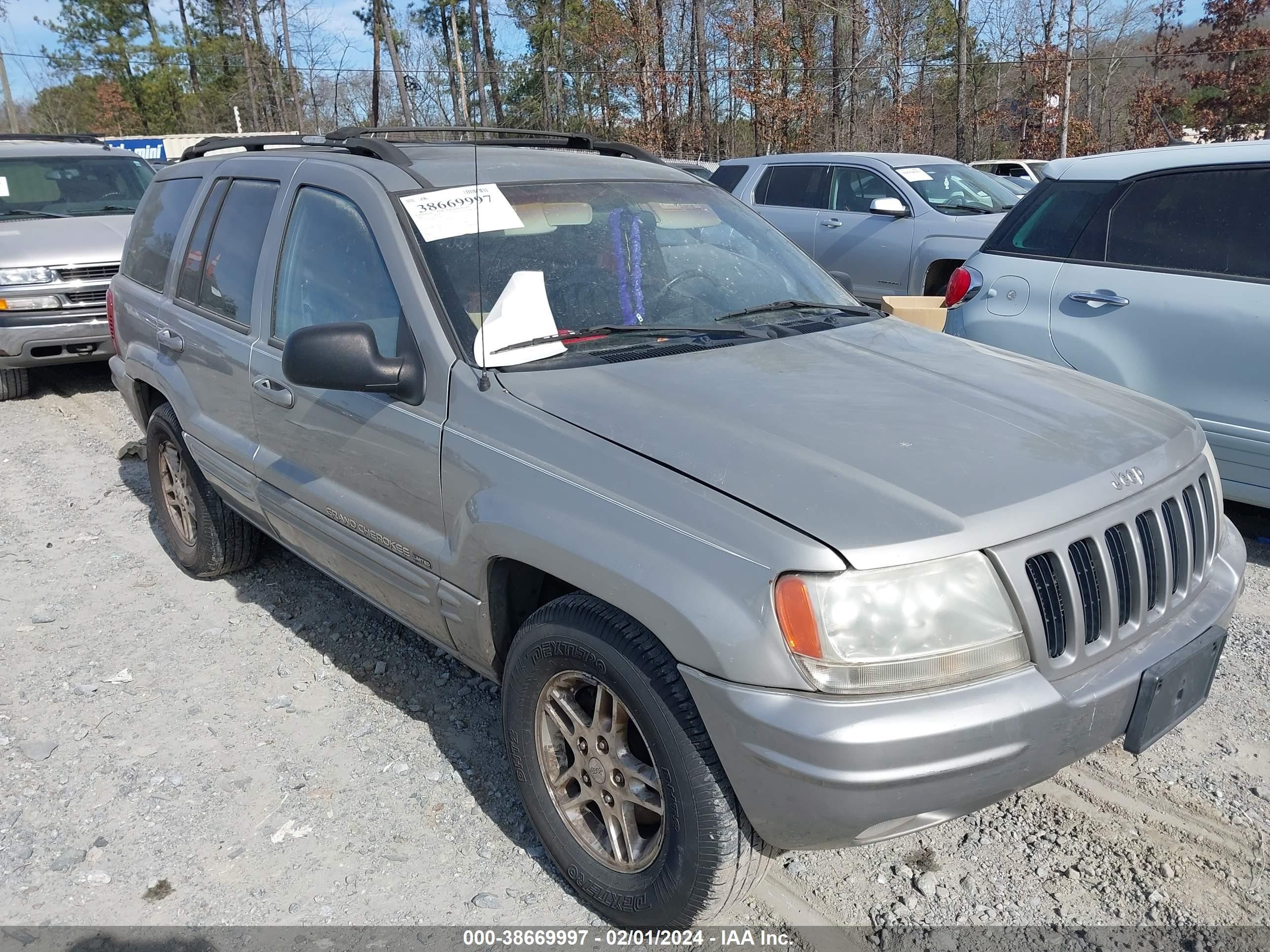 JEEP GRAND CHEROKEE 2000 1j4gw58n1yc282227