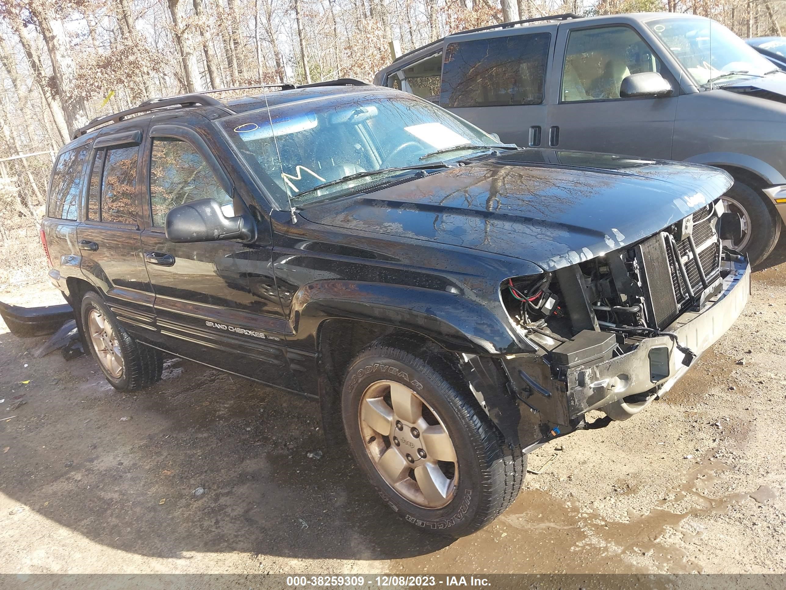 JEEP GRAND CHEROKEE 2001 1j4gw58n21c692413