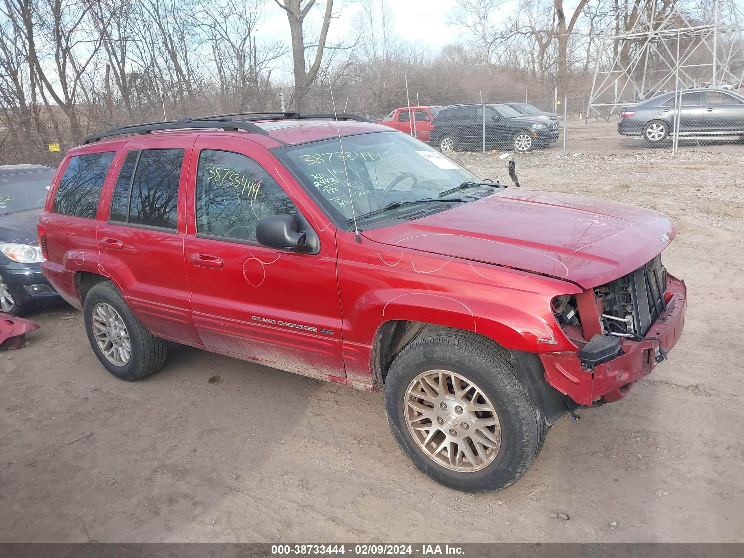 JEEP GRAND CHEROKEE 2003 1j4gw58n23c524614