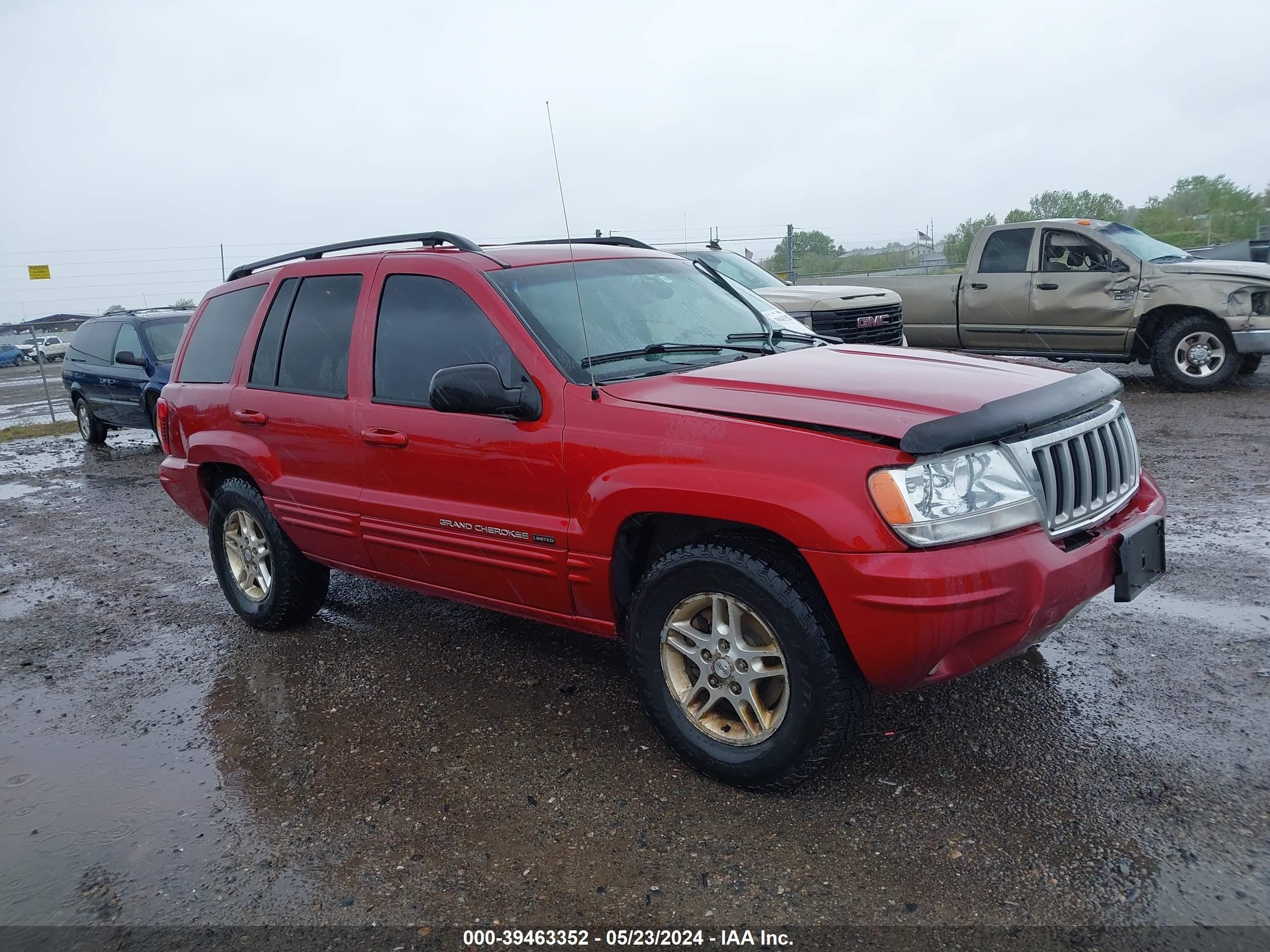 JEEP GRAND CHEROKEE 2004 1j4gw58n24c339514