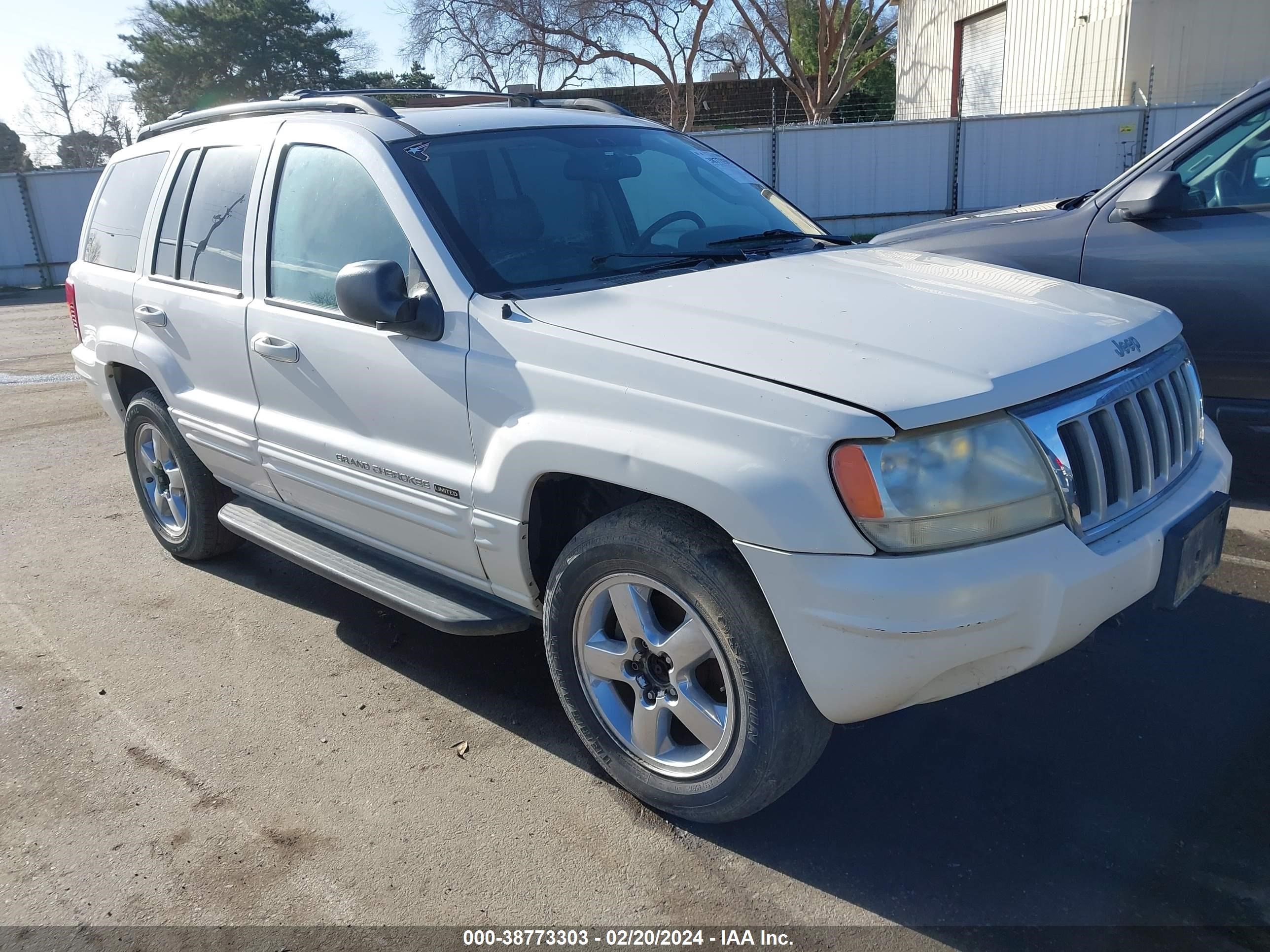 JEEP GRAND CHEROKEE 2004 1j4gw58n24c411876