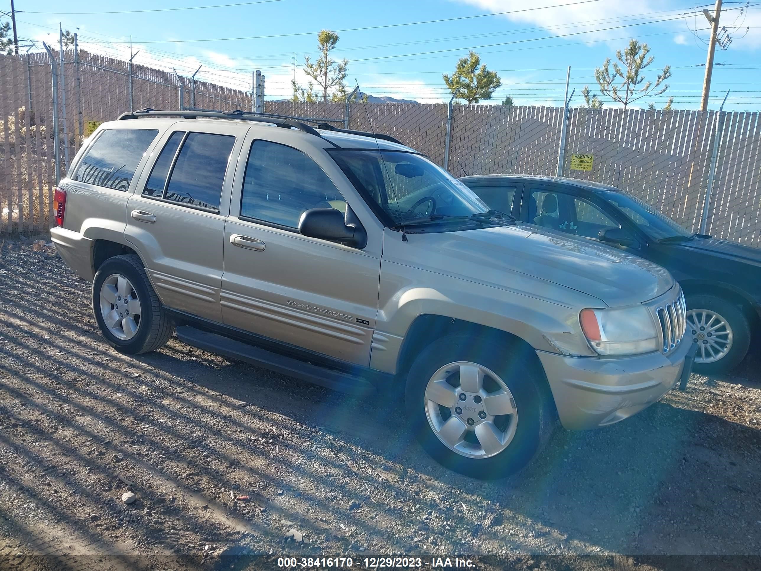 JEEP GRAND CHEROKEE 2001 1j4gw58n31c562379