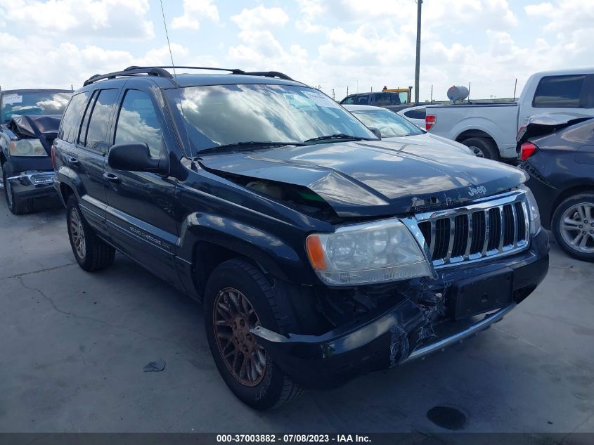 JEEP GRAND CHEROKEE 2004 1j4gw58n34c179420