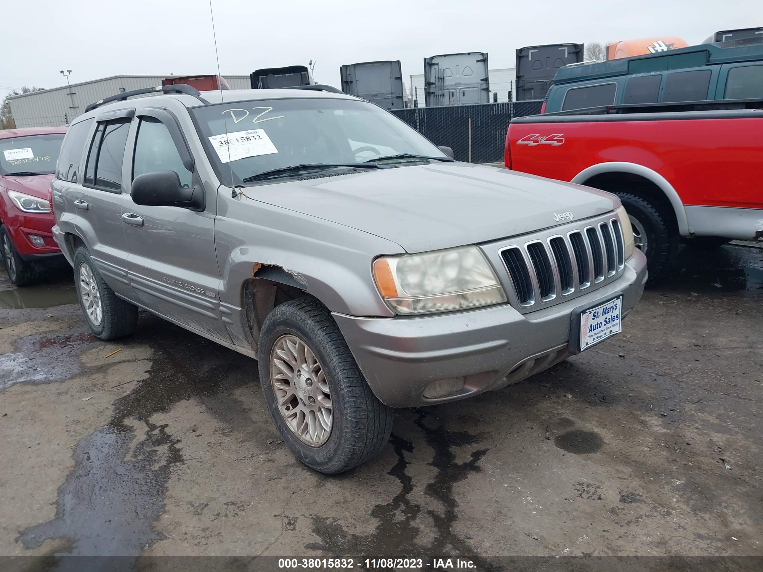 JEEP GRAND CHEROKEE 2002 1j4gw58n42c101029