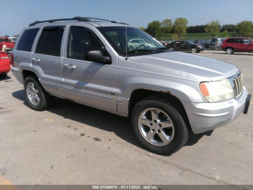 JEEP GRAND CHEROKEE 2004 1j4gw58n44c124927