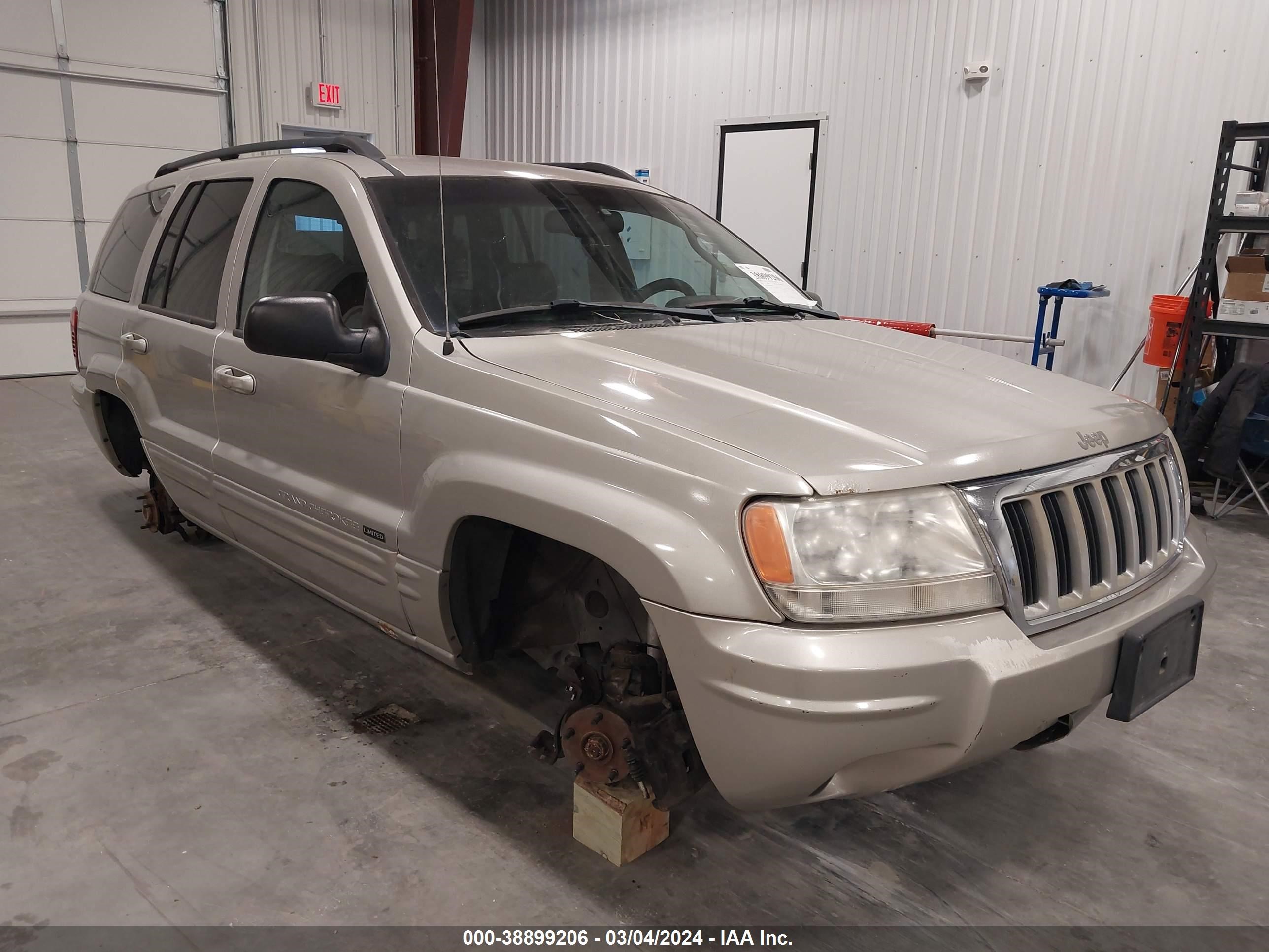 JEEP GRAND CHEROKEE 2004 1j4gw58n44c210190