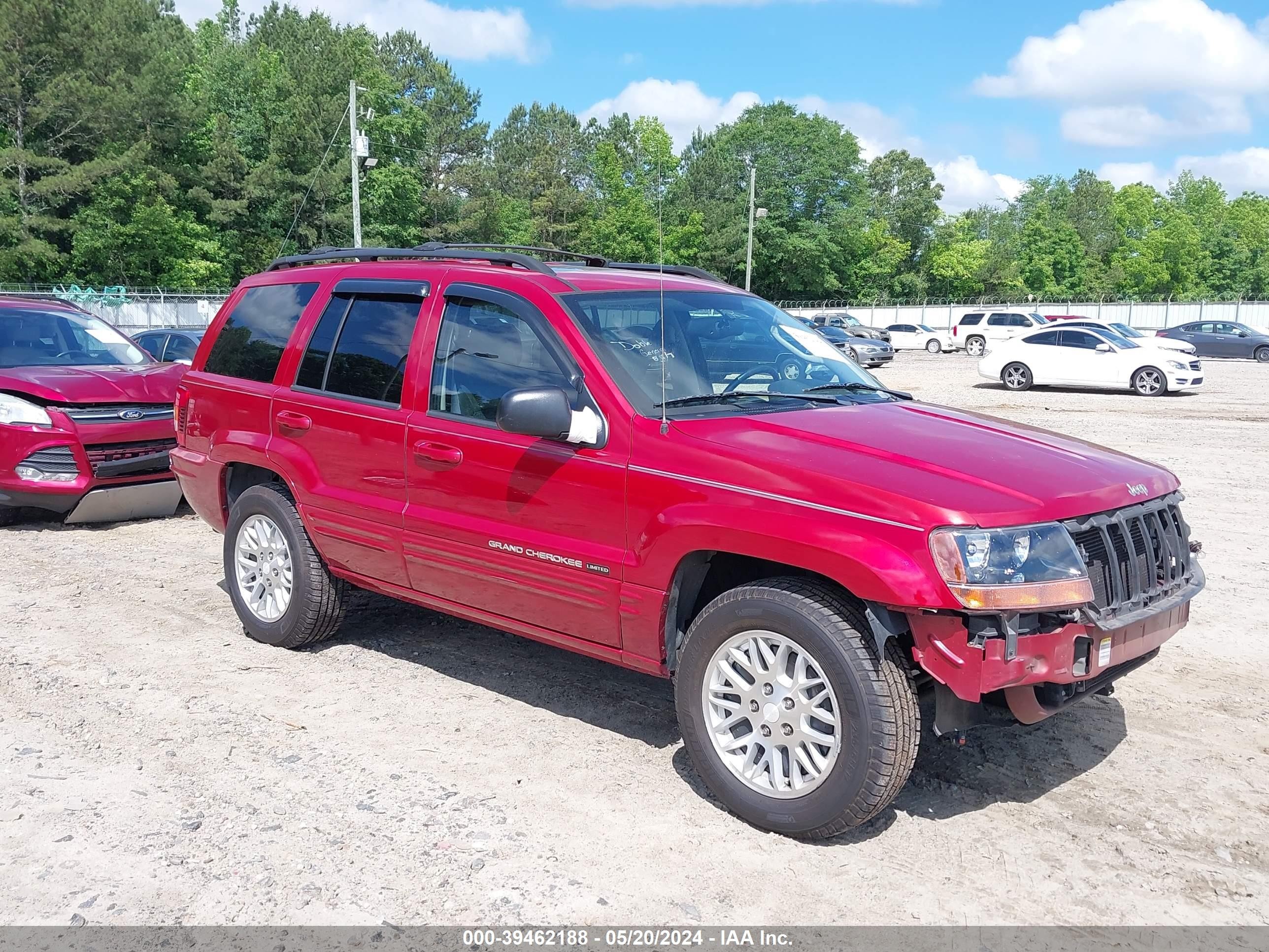 JEEP GRAND CHEROKEE 2004 1j4gw58n44c346917