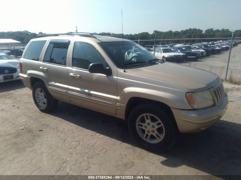 JEEP GRAND CHEROKEE 2000 1j4gw58n6yc305209