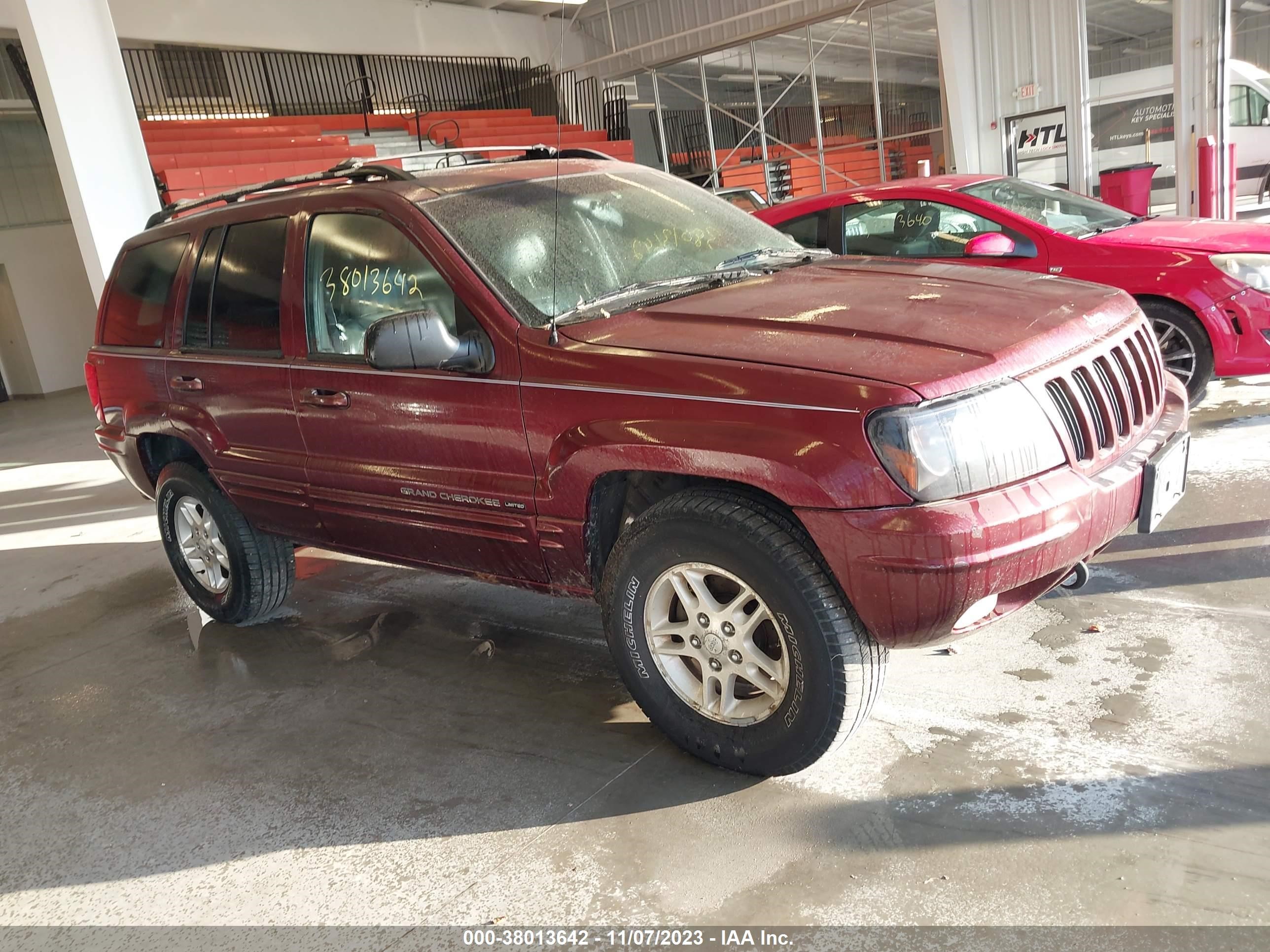 JEEP GRAND CHEROKEE 2000 1j4gw58n8yc203961