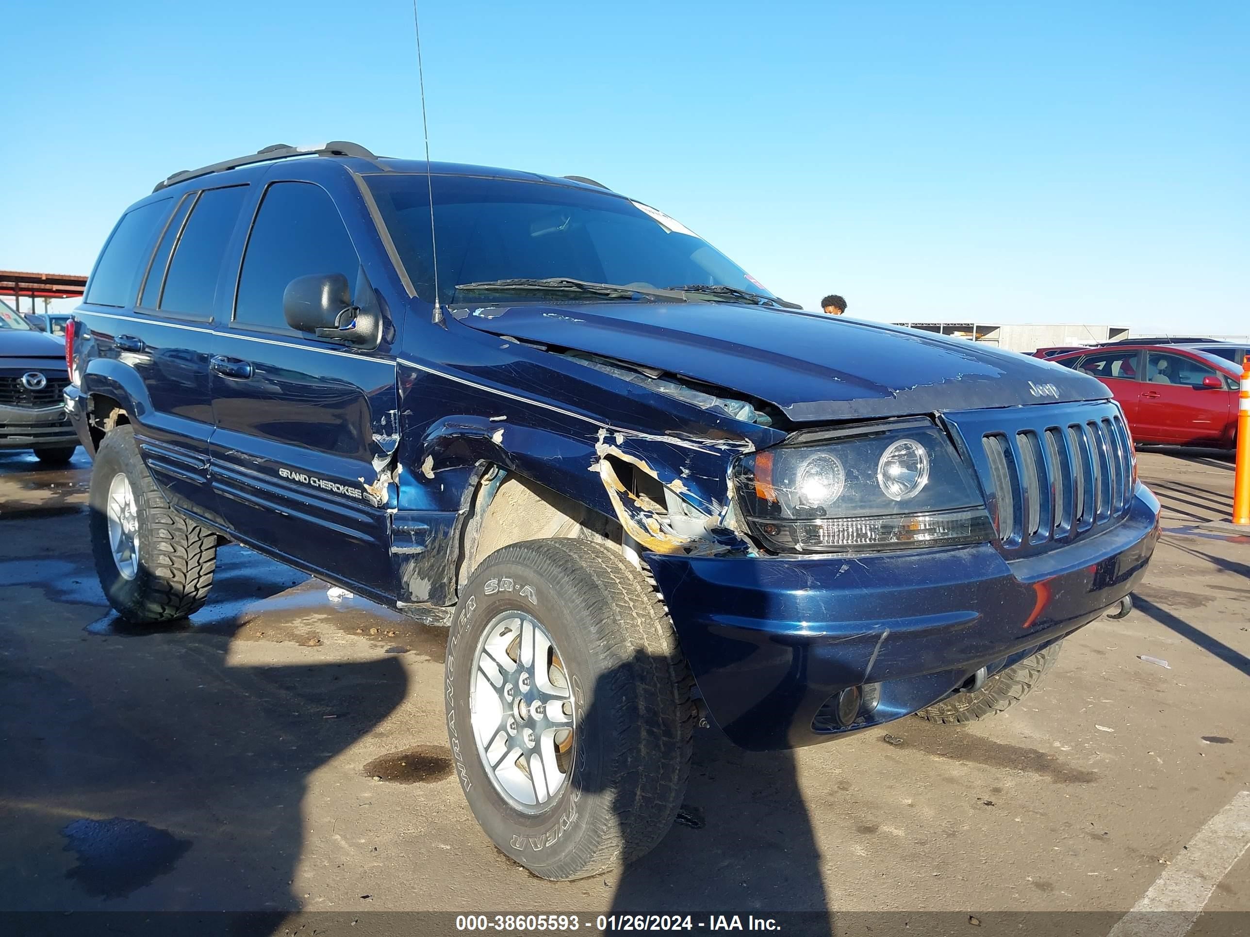 JEEP GRAND CHEROKEE 2000 1j4gw58nxyc122217