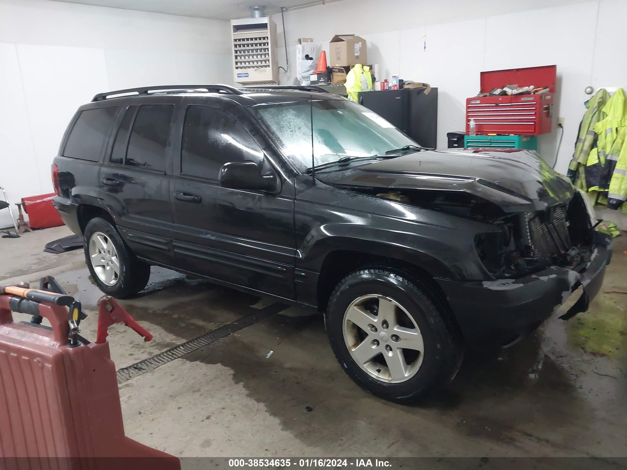 JEEP GRAND CHEROKEE 2004 1j4gw58s44c134881