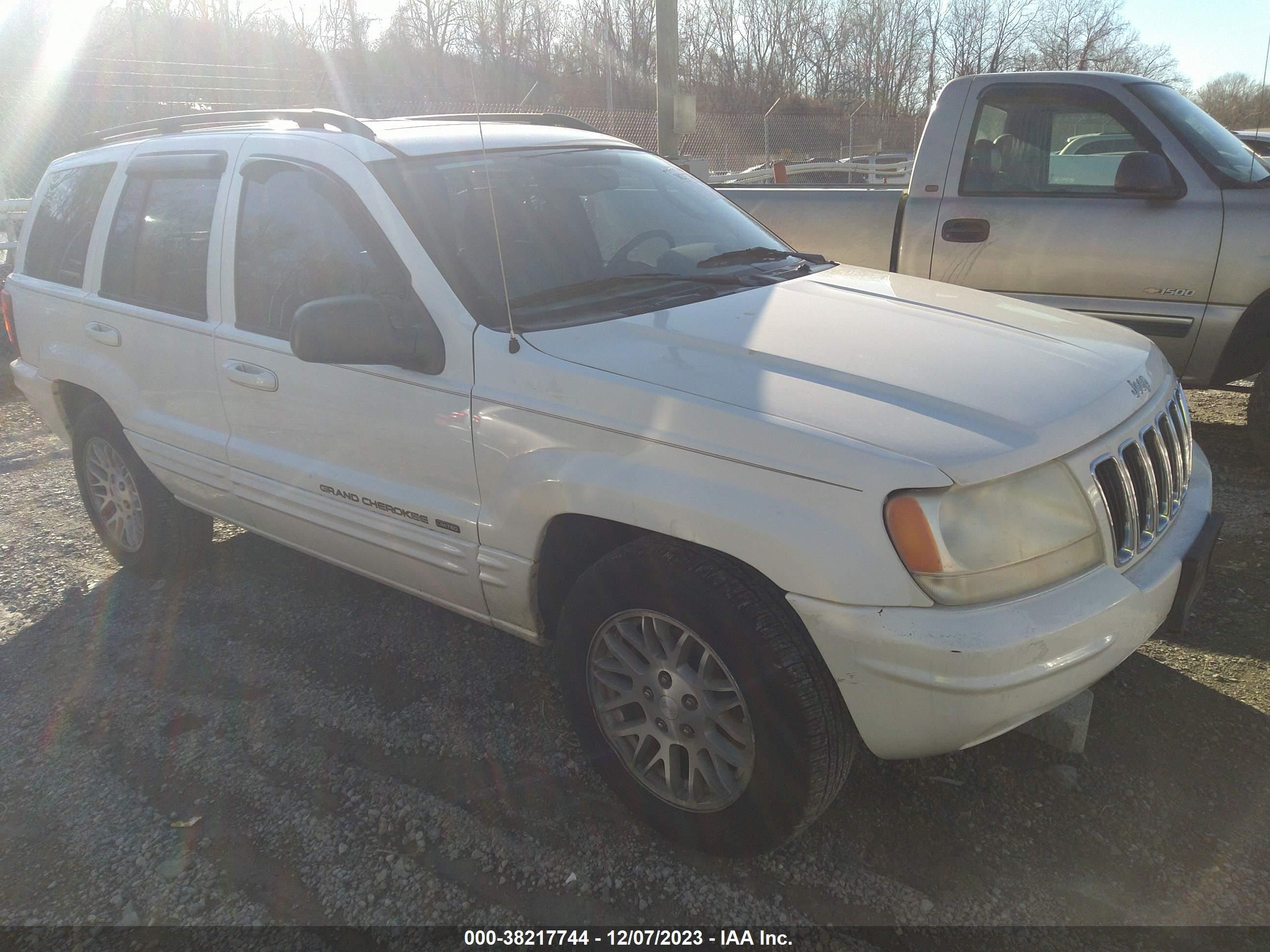 JEEP GRAND CHEROKEE 2003 1j4gw58s83c506589