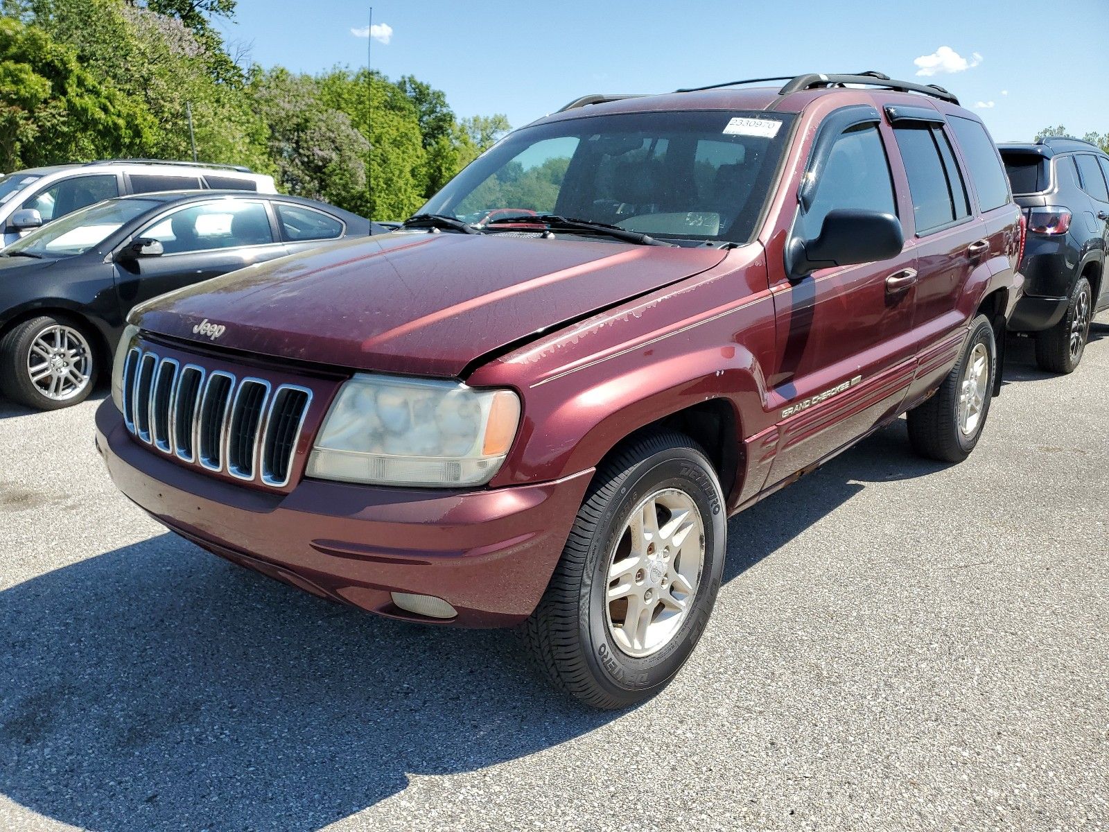 JEEP GR CHEROKEE 4X4 1999 1j4gw68n7xc656179