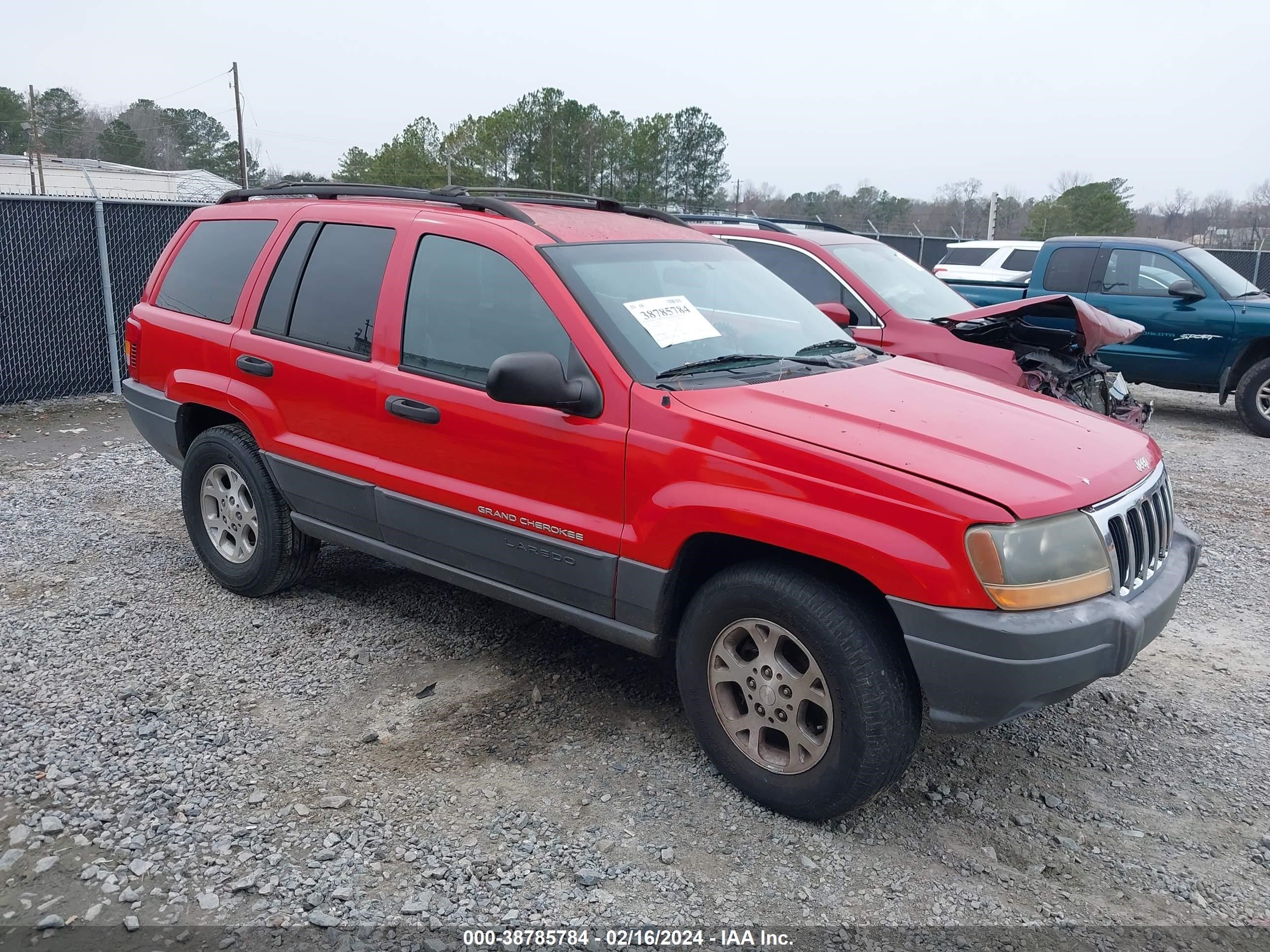 JEEP GRAND CHEROKEE 2001 1j4gx48s01c587592