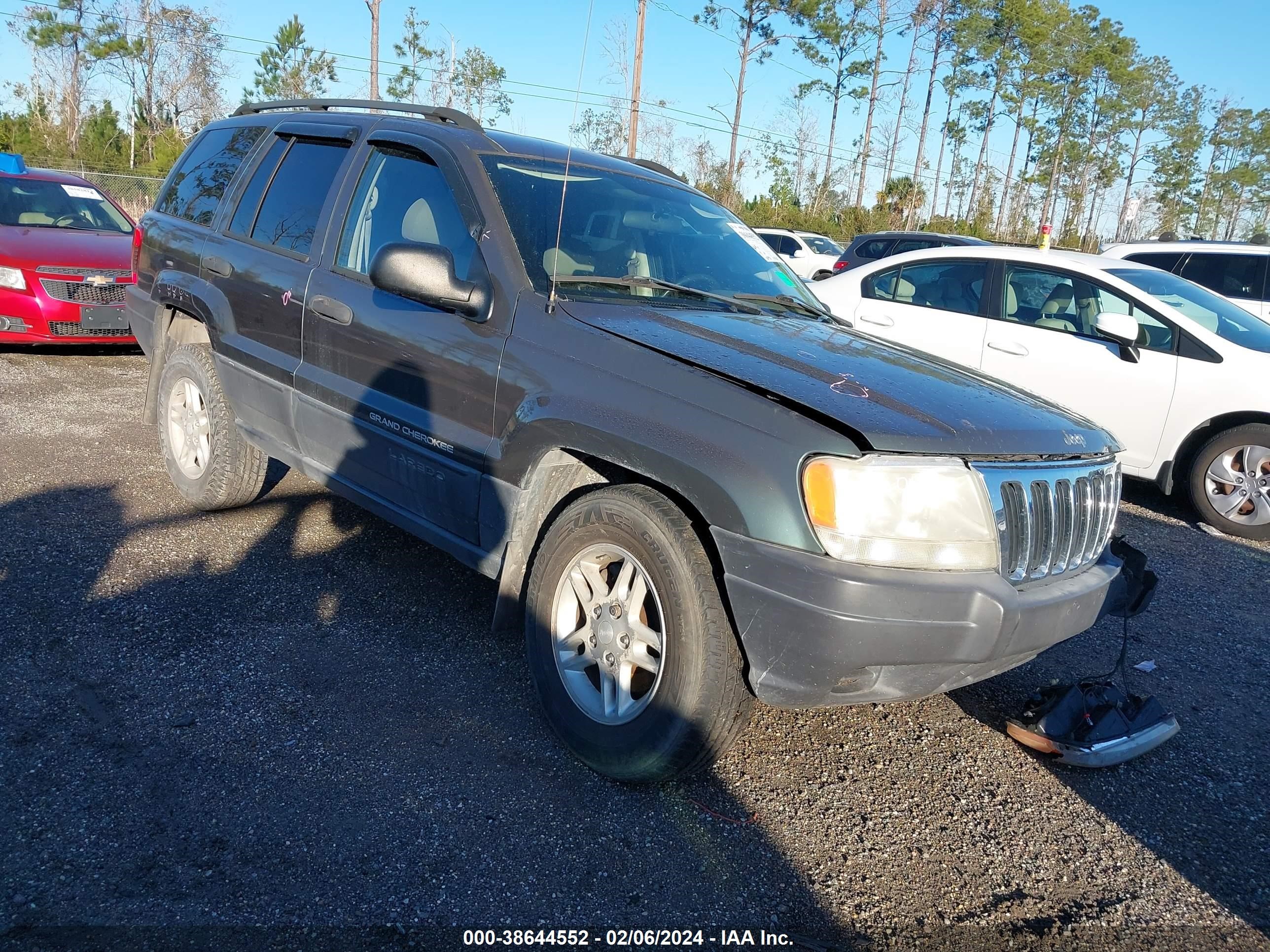 JEEP GRAND CHEROKEE 2003 1j4gx48s23c564849