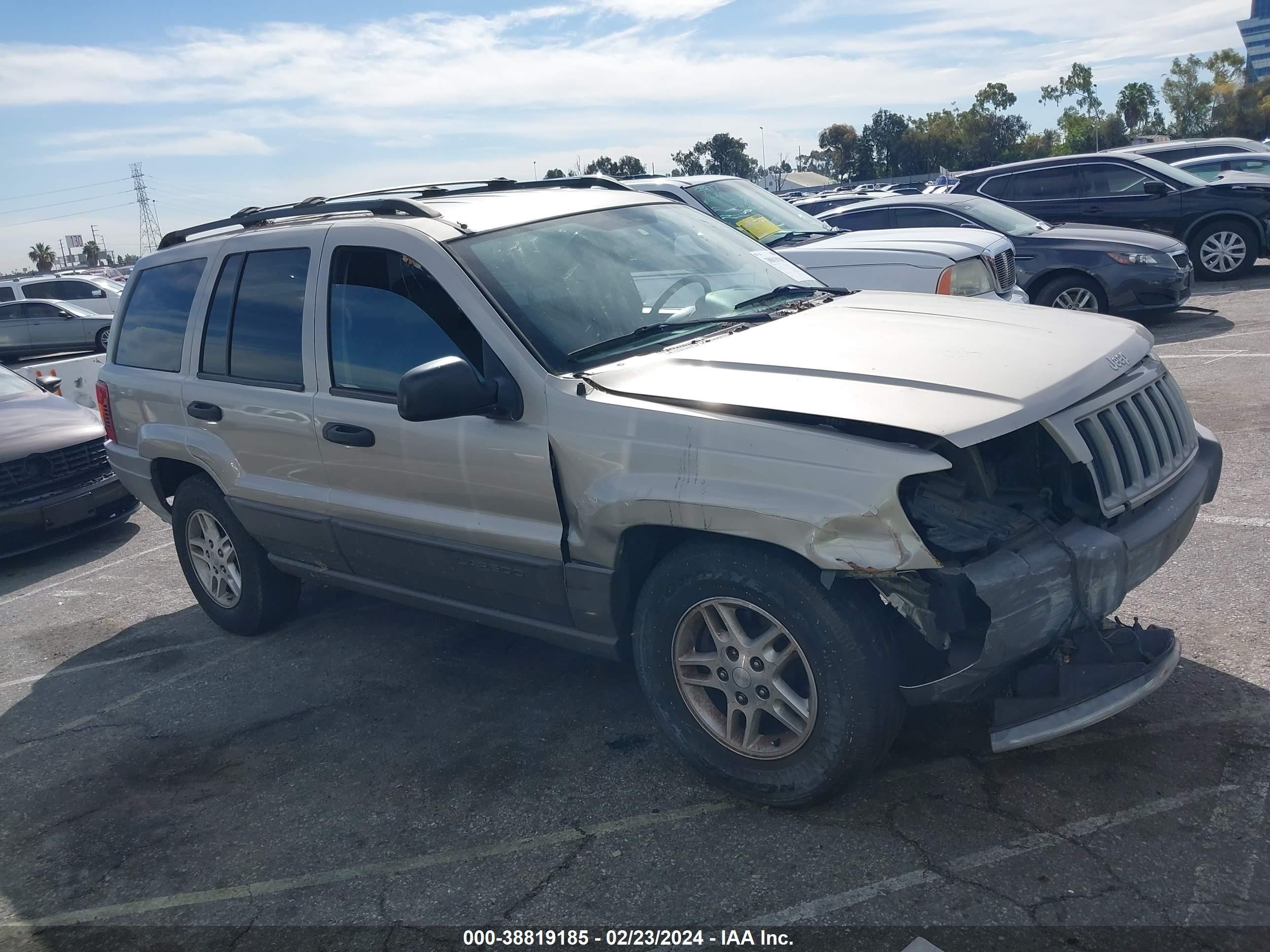 JEEP GRAND CHEROKEE 2004 1j4gx48s54c247505