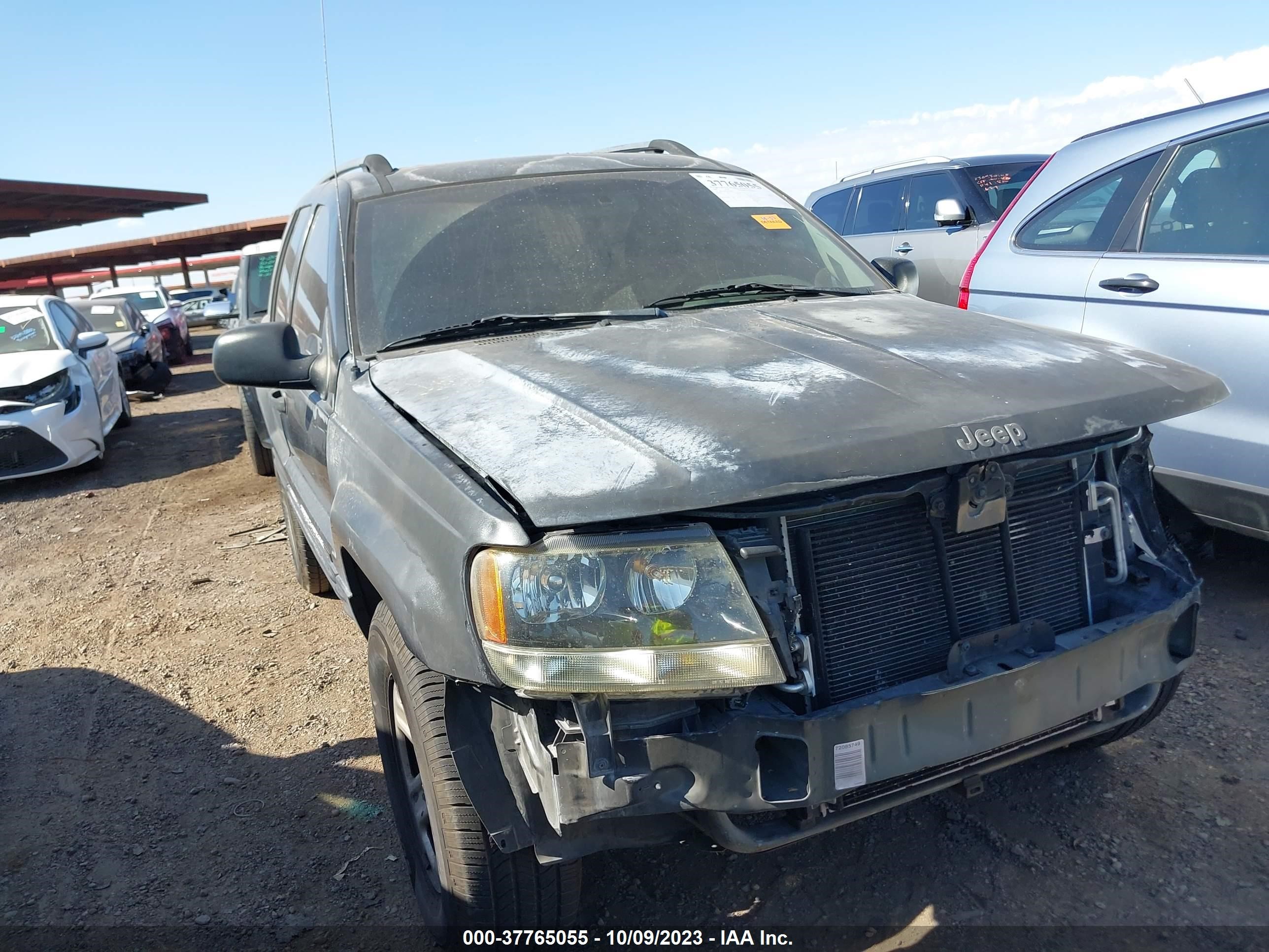 JEEP GRAND CHEROKEE 2004 1j4gx48s54c258603