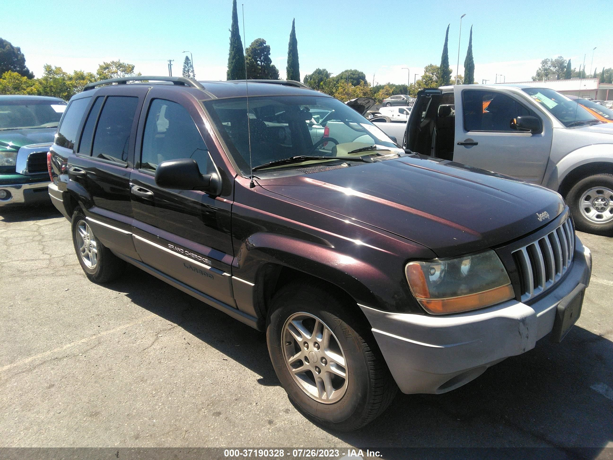 JEEP GRAND CHEROKEE 2004 1j4gx48s64c255144